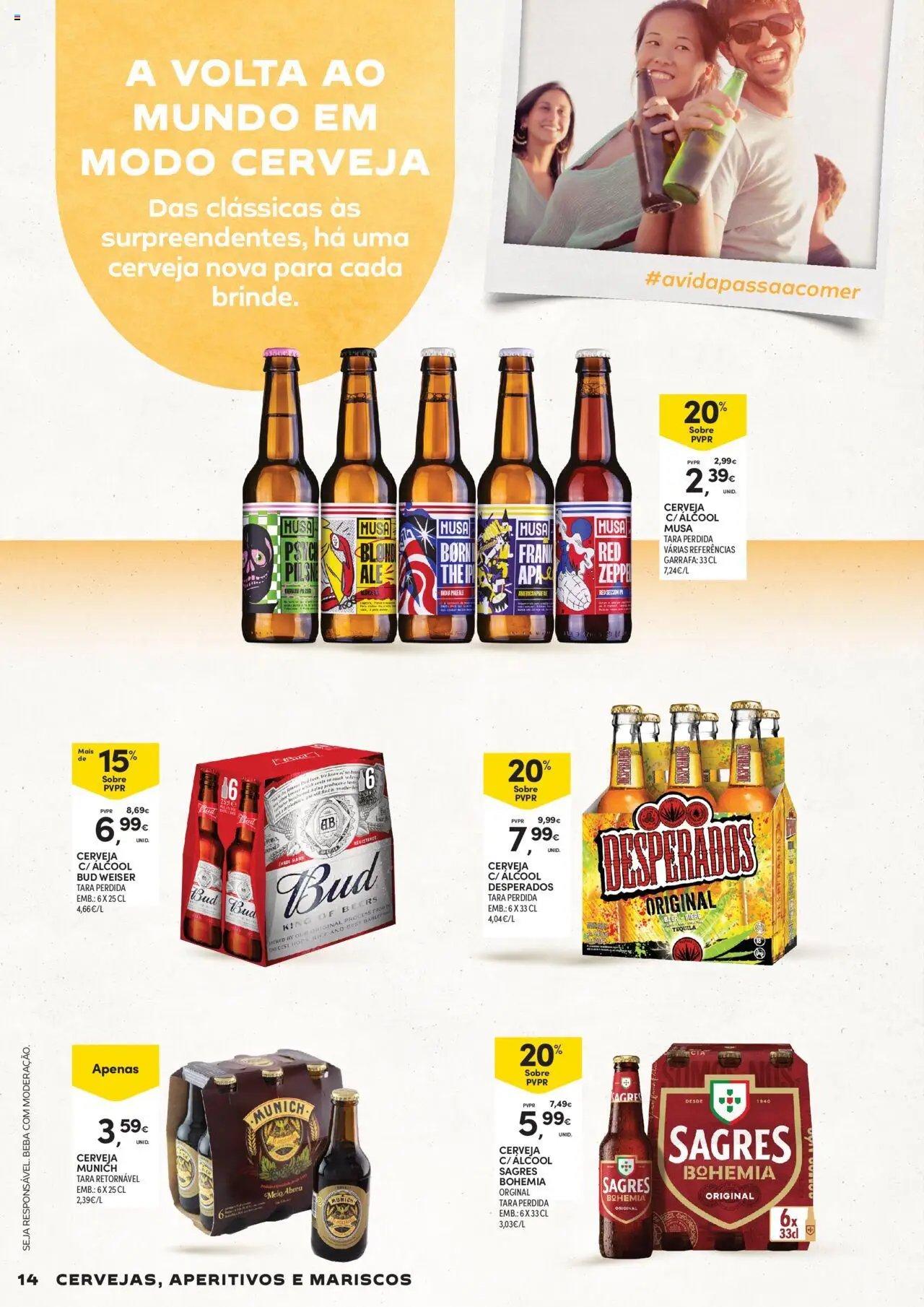 Continente - Açores: Cervejas, Aperitivos e Mariscos (2025-07-08 - 2025-07-28)