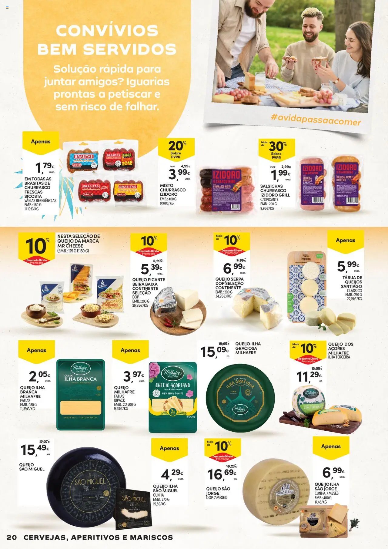 Continente - Açores: Cervejas, Aperitivos e Mariscos (2025-07-08 - 2025-07-28)