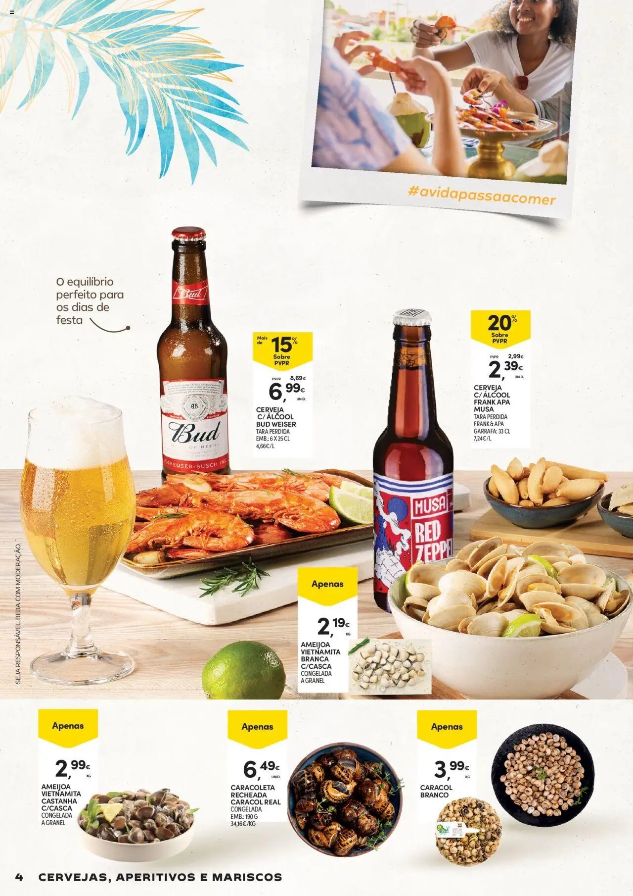 Continente - Açores: Cervejas, Aperitivos e Mariscos (2025-07-08 - 2025-07-28)