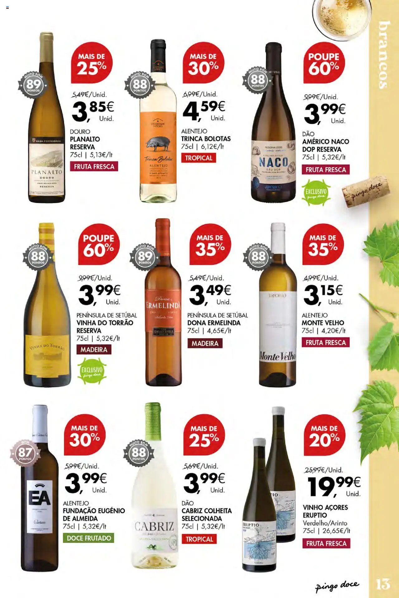Pingo Doce - Folheto Vinhos Frescos Açores (2025-07-17 - 2025-08-06)