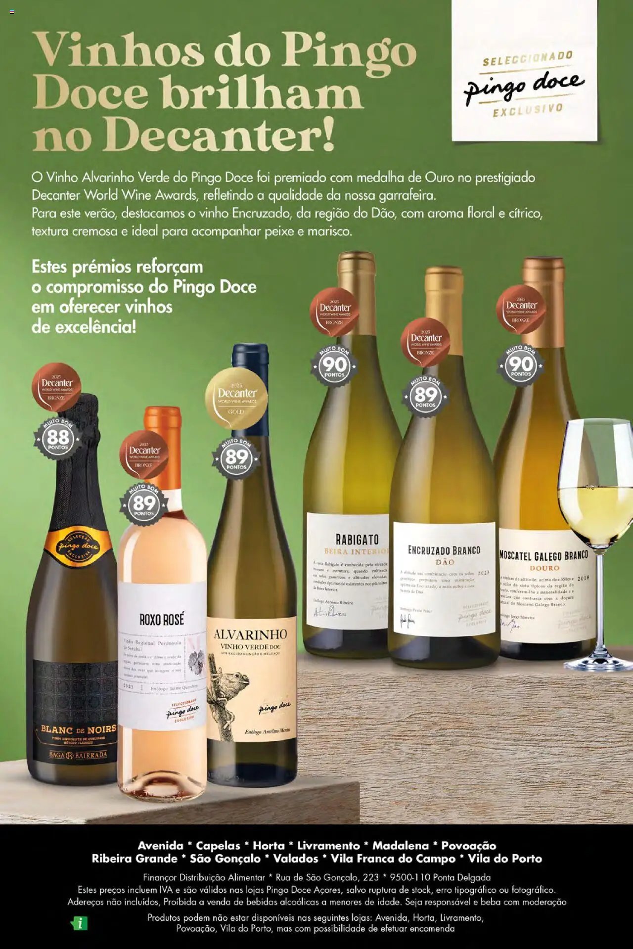Pingo Doce - Folheto Vinhos Frescos Açores (2025-07-17 - 2025-08-06)