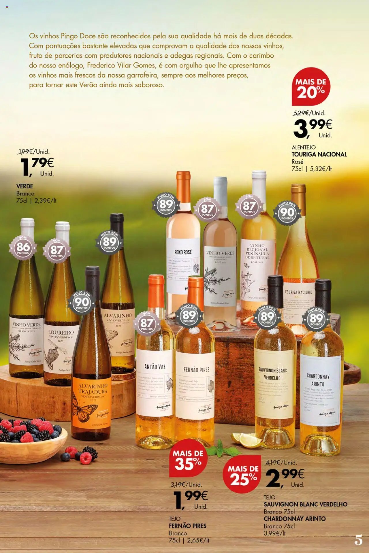 Pingo Doce - Folheto Vinhos Frescos Açores (2025-07-17 - 2025-08-06)