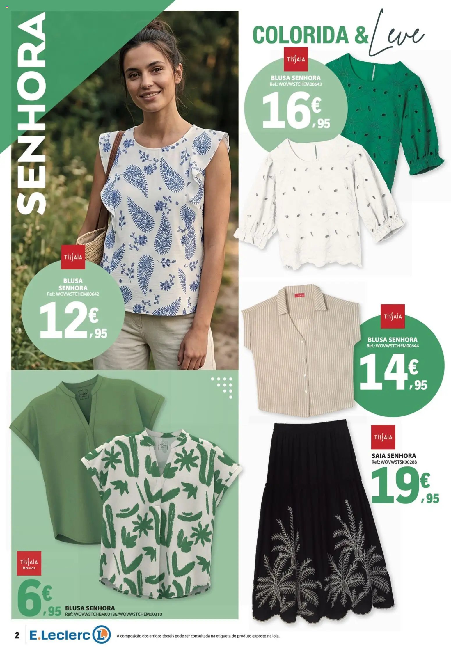 E.Leclerc Folheto Moda Primavera Verão (2026-05-12 - 2026-05-24) | 2