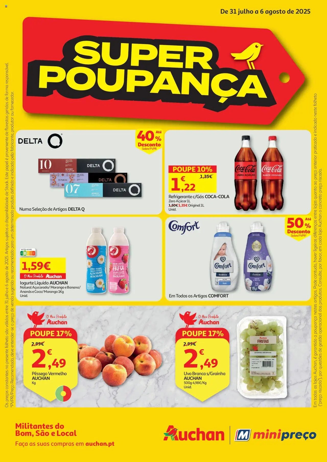 Auchan folheto (2025-07-31 - 2025-08-06) | 1