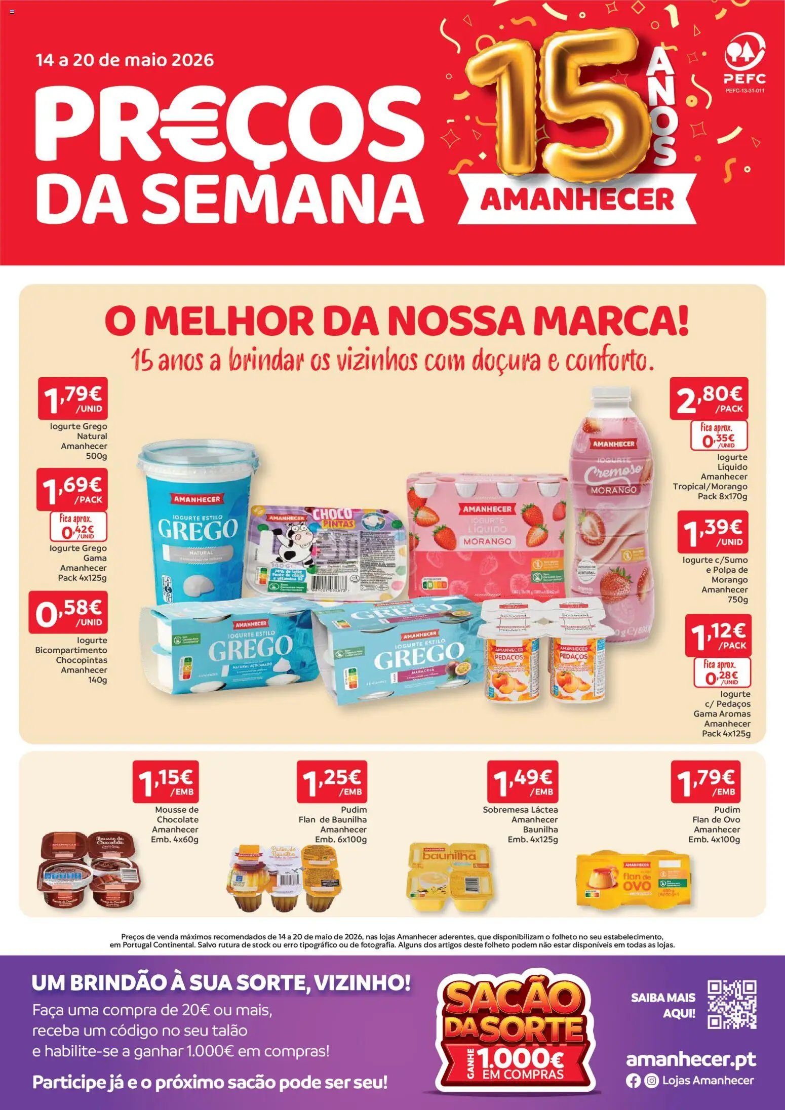 Amanhecer folheto (2026-05-14 - 2026-05-20) | 1