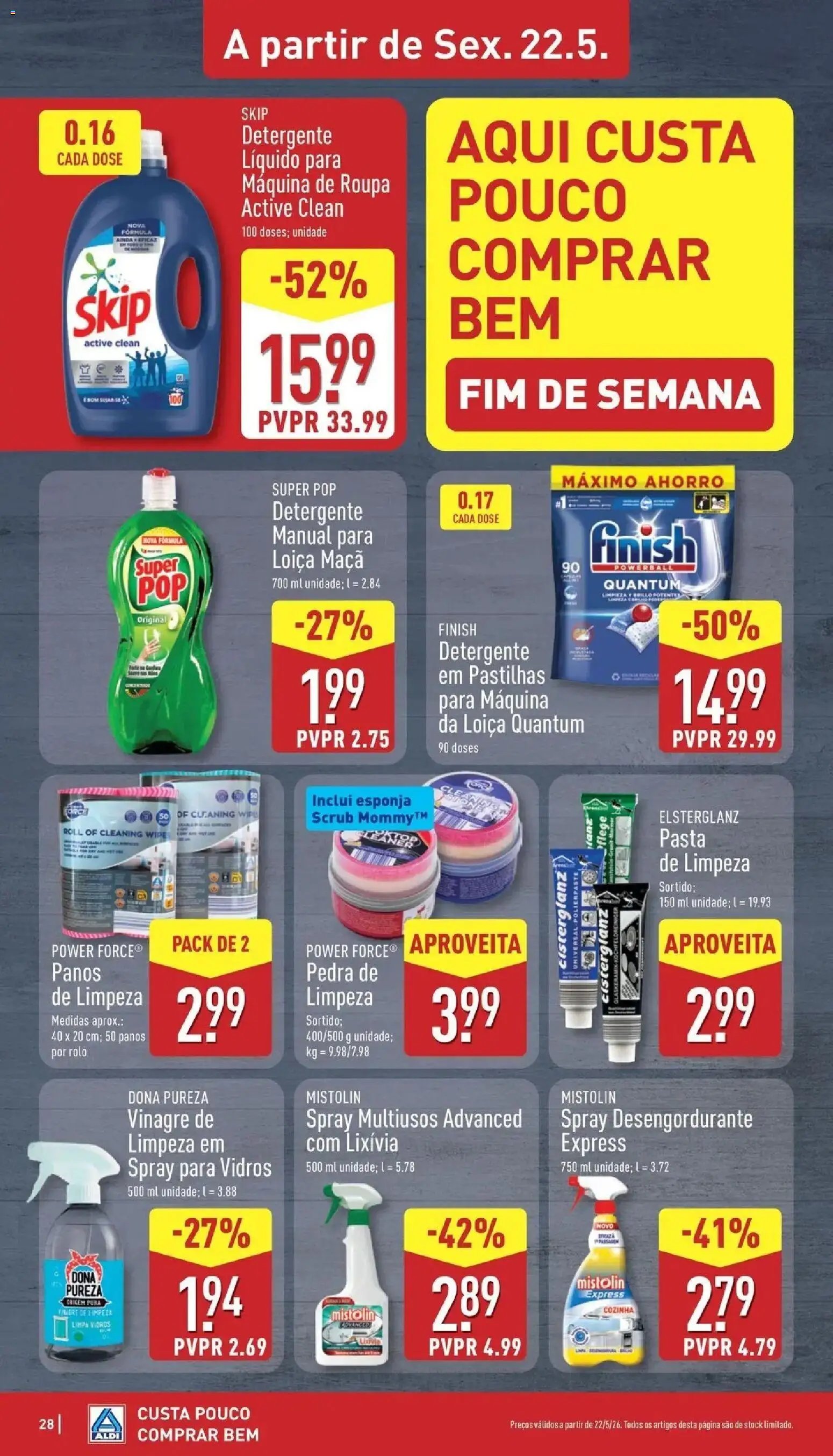 Aldi Folheto Caldas da Rainha (2026-05-18 - 2026-05-24) | 28
