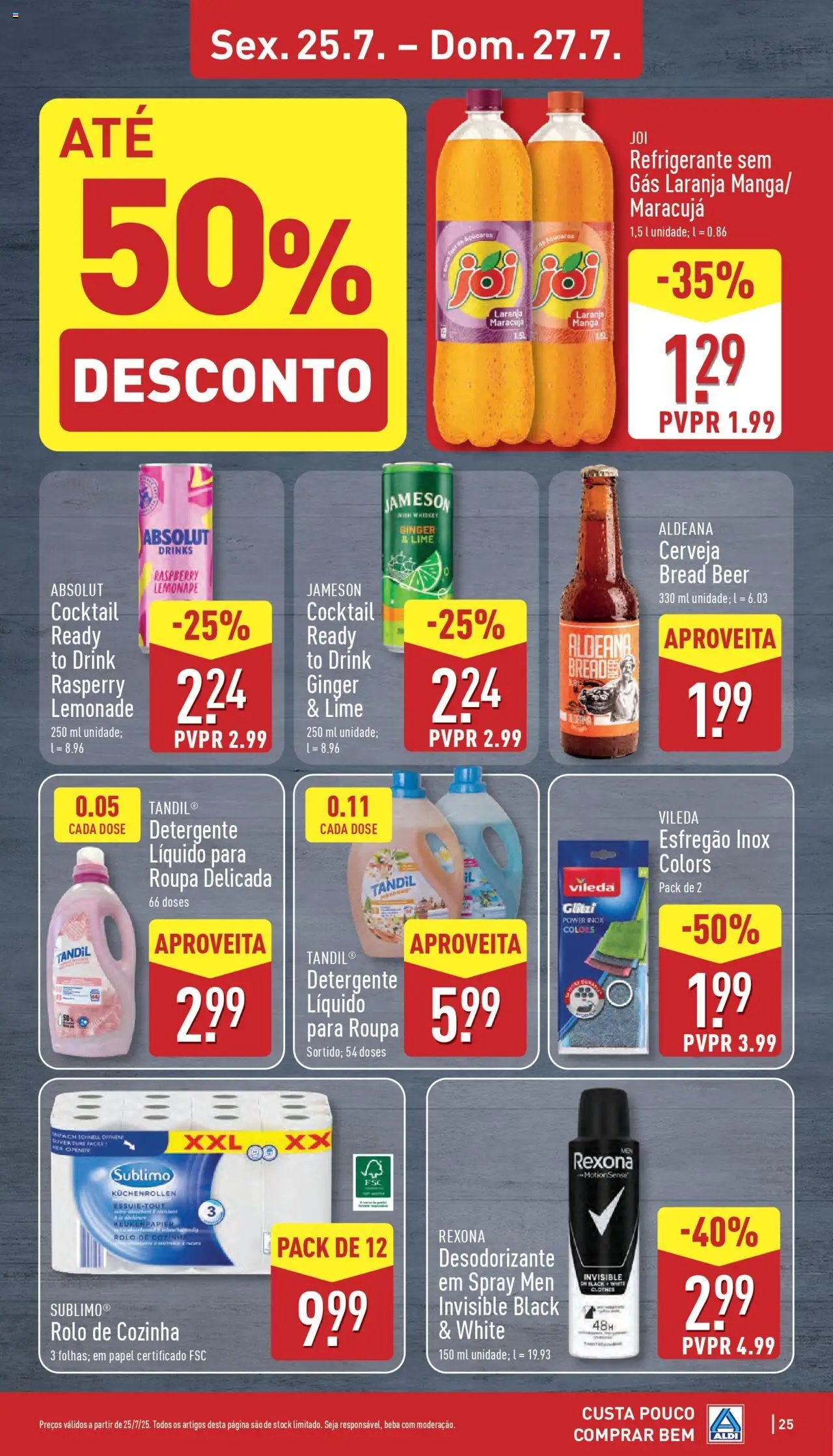 Aldi folheto (2025-07-21 - 2025-07-27)