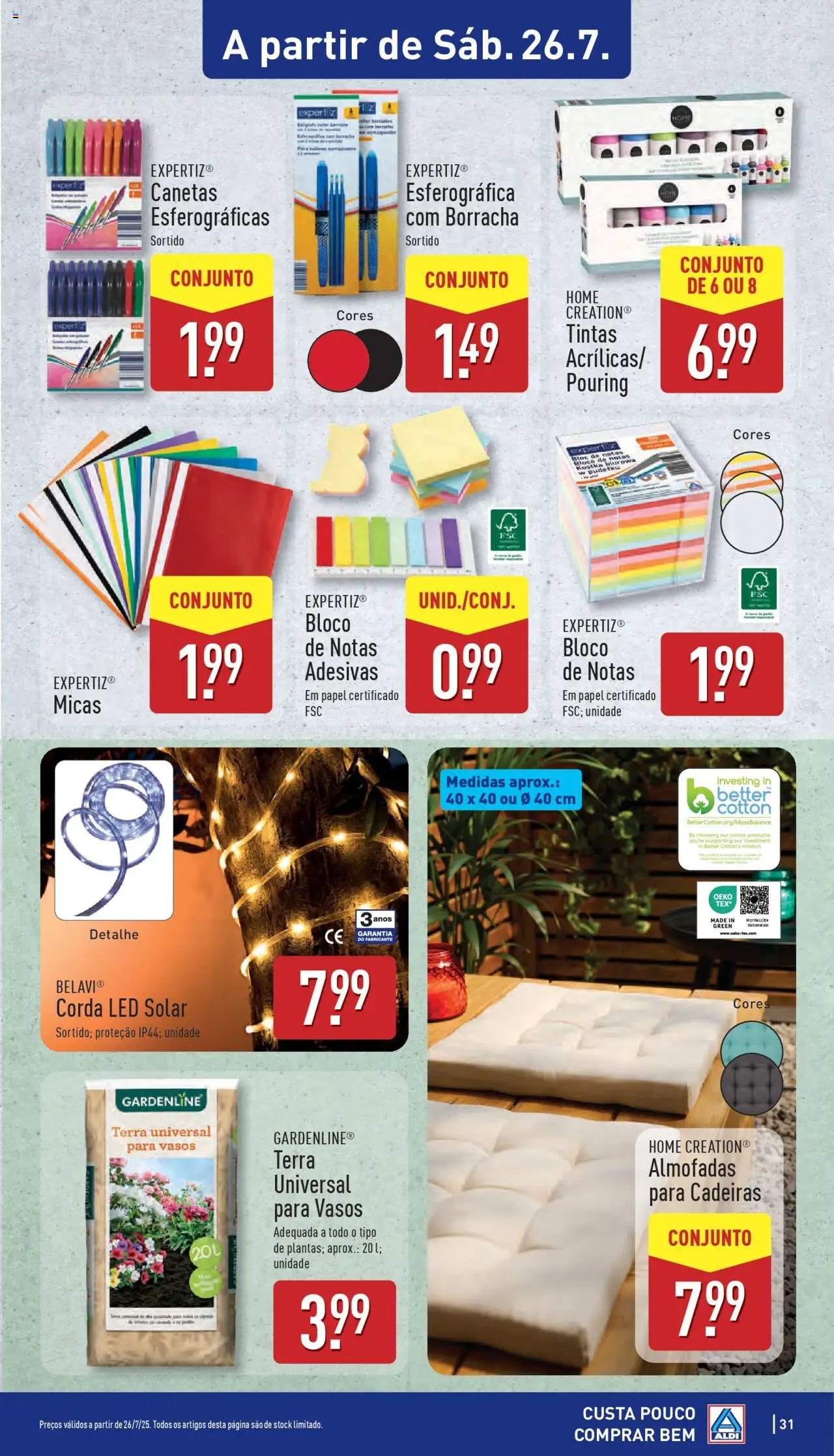 Aldi folheto (2025-07-21 - 2025-07-27)