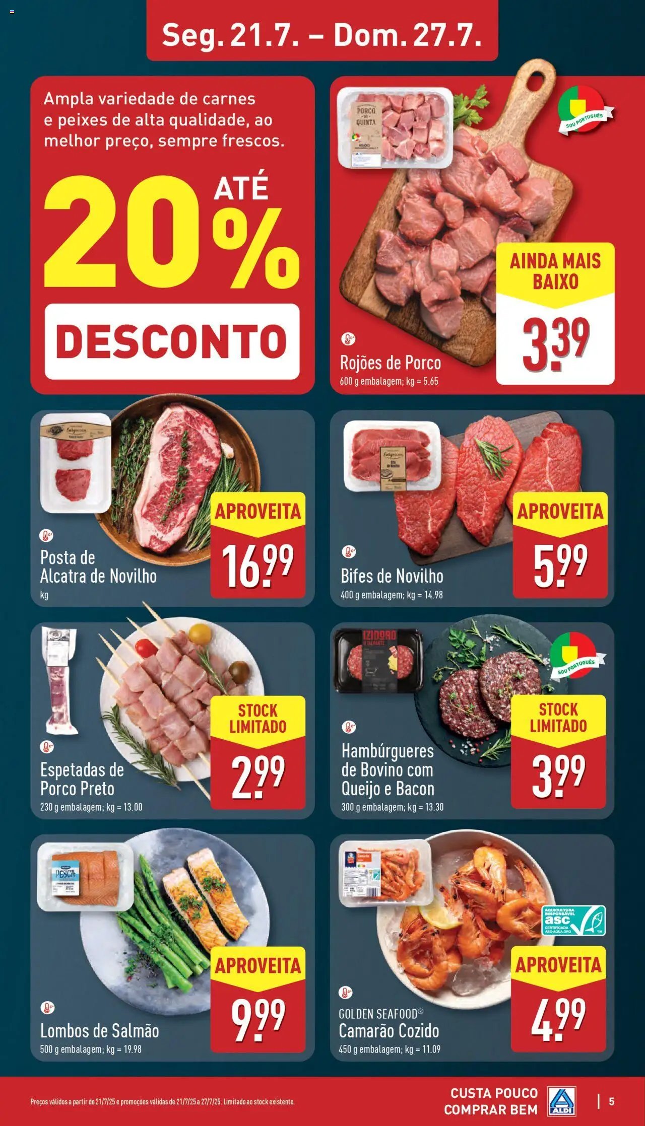 Aldi folheto (2025-07-21 - 2025-07-27)