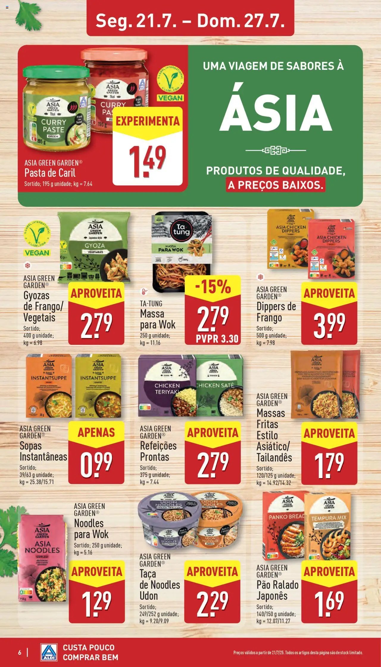 Aldi folheto (2025-07-21 - 2025-07-27)
