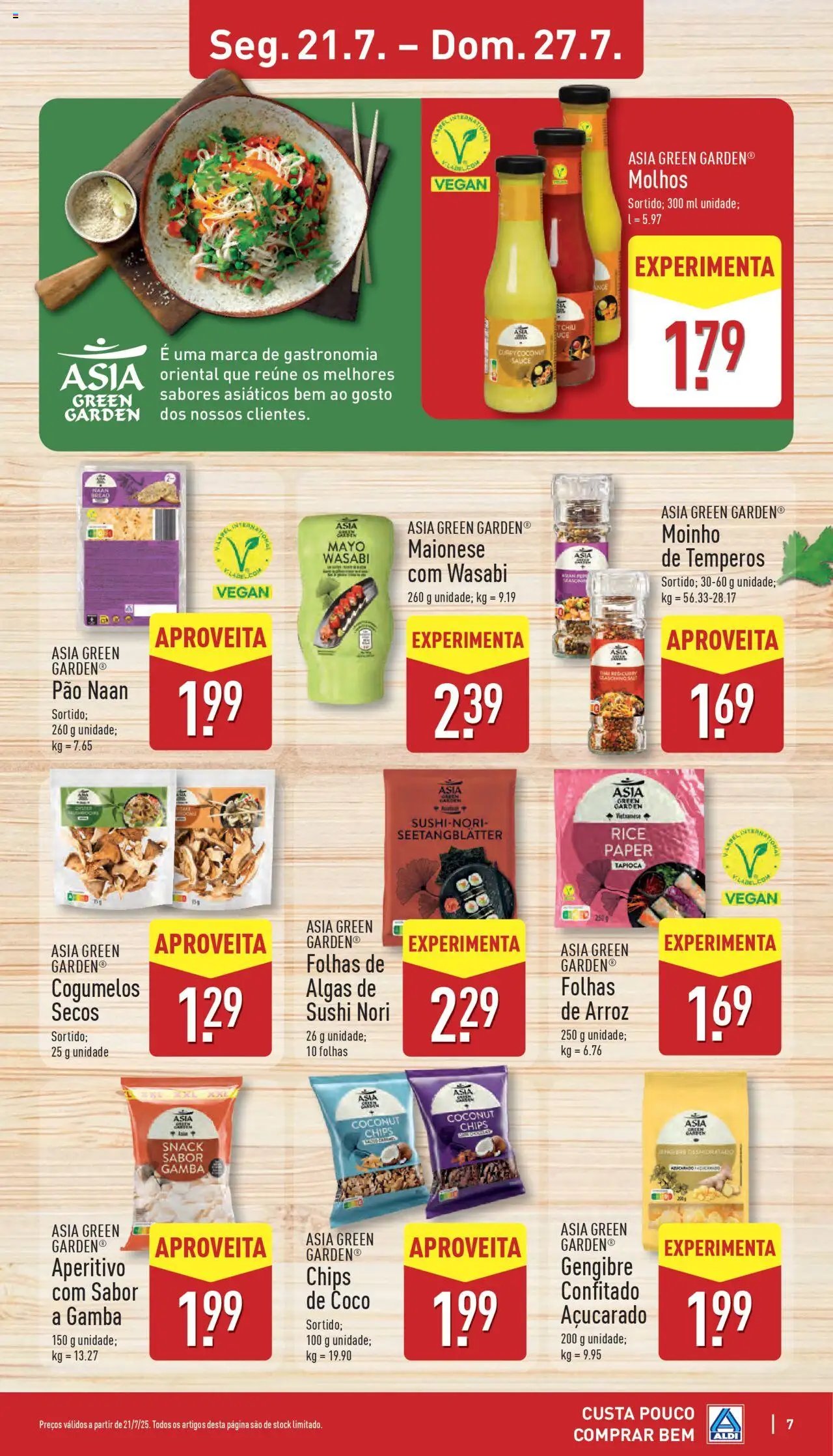 Aldi folheto (2025-07-21 - 2025-07-27)