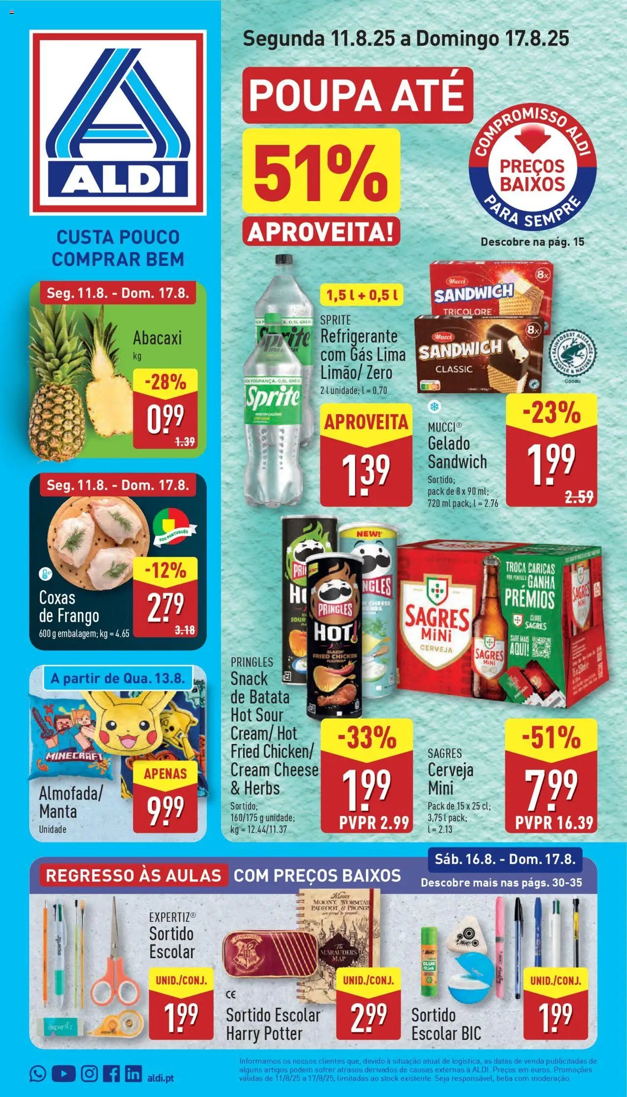 Aldi folheto (2025-08-11 - 2025-08-17) | 1