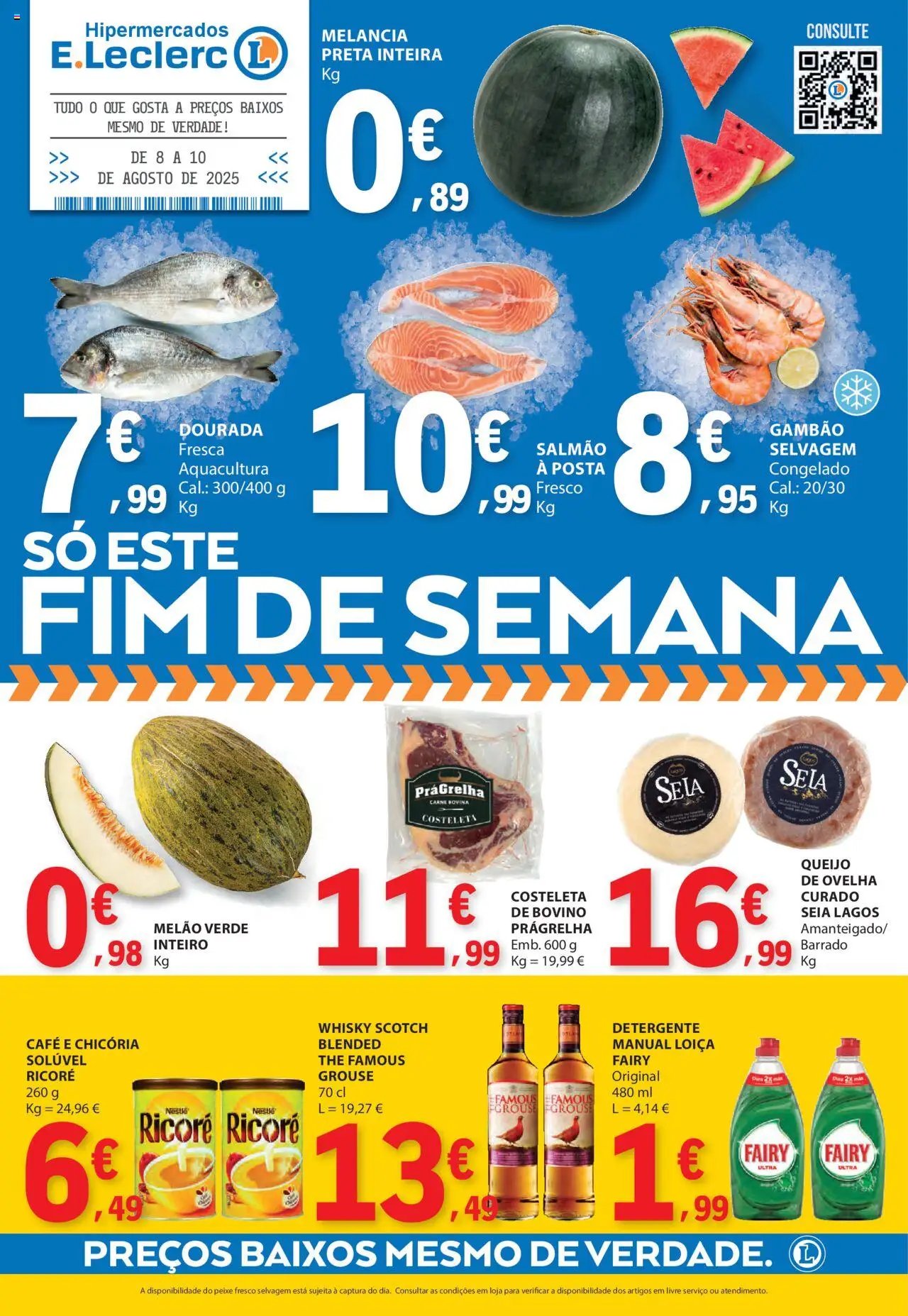 E.Leclerc Catálogo Fim de Semana (2025-08-08 - 2025-08-10) | 1