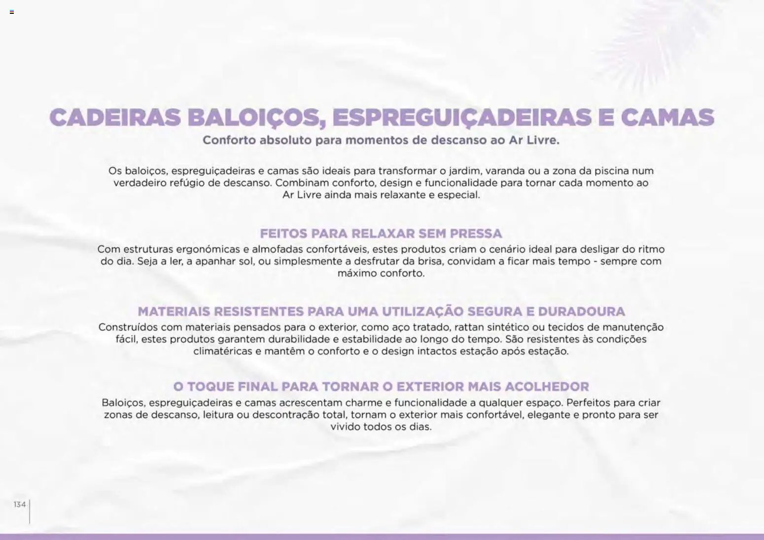 Espaço Casa folheto Ar Livre 2026 (2026-03-07 - 2026-08-28) | 134
