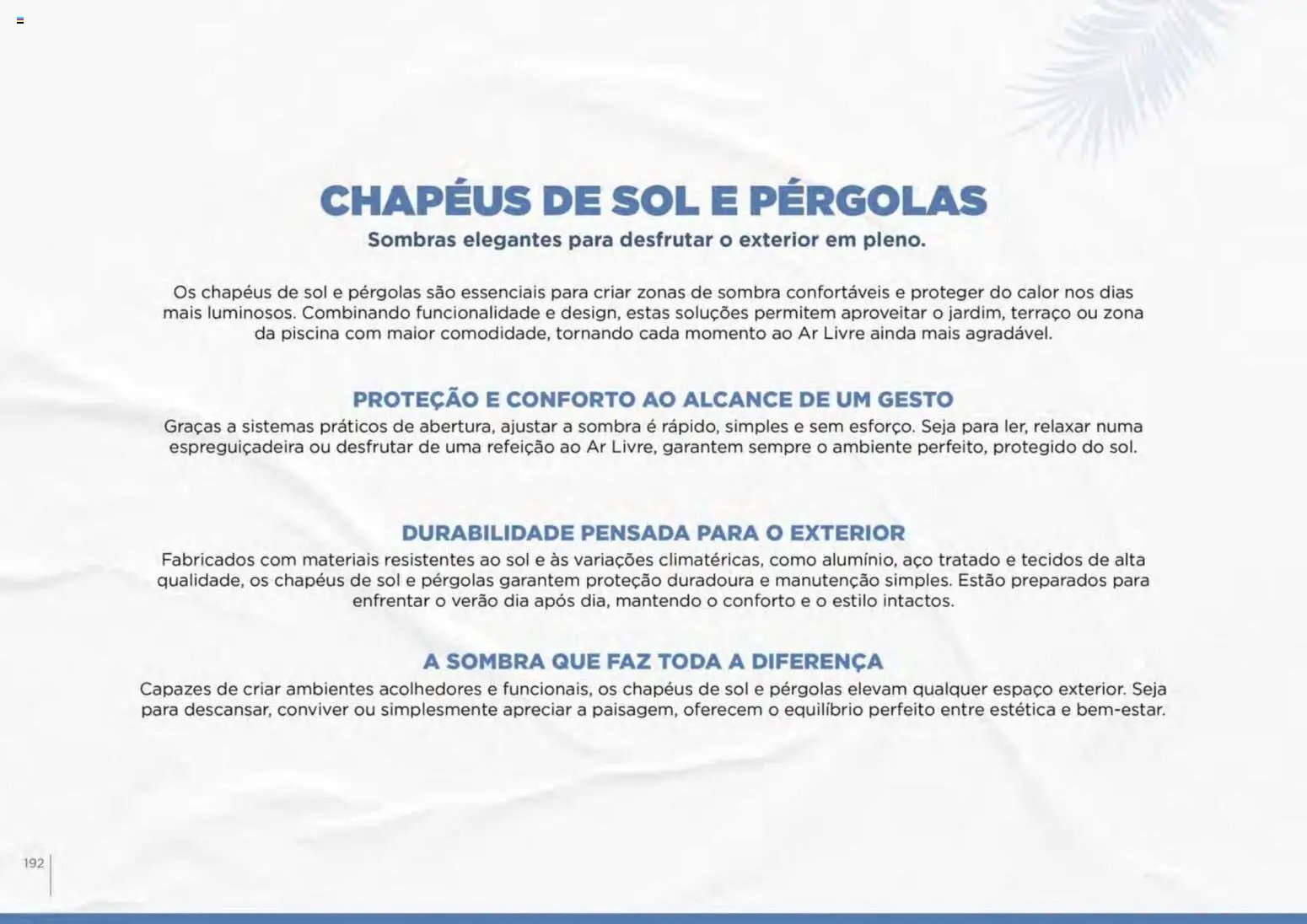 Espaço Casa folheto Ar Livre 2026 (2026-03-07 - 2026-08-28) | 192