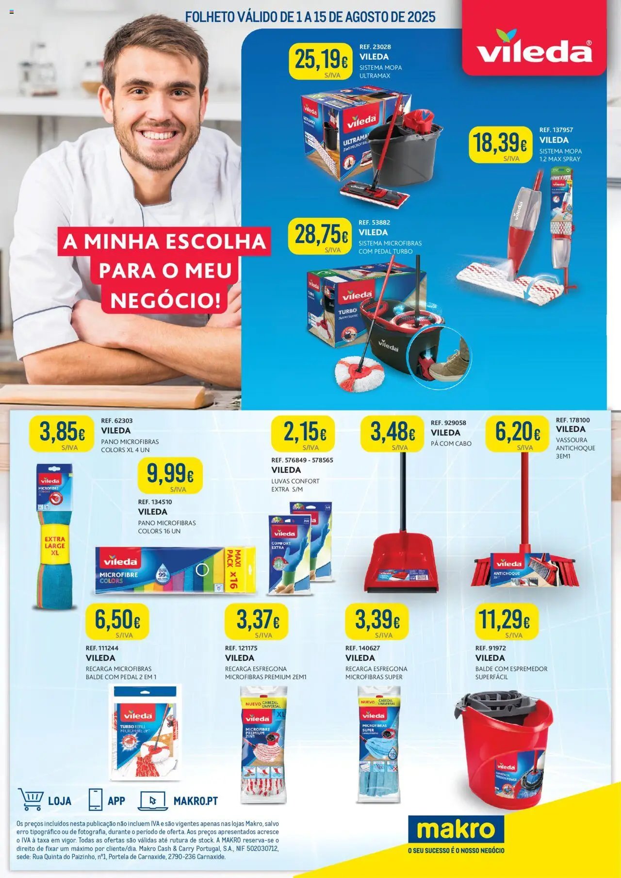 Makro - Monofolha Vileda (2025-08-01 - 2025-08-15) | 1