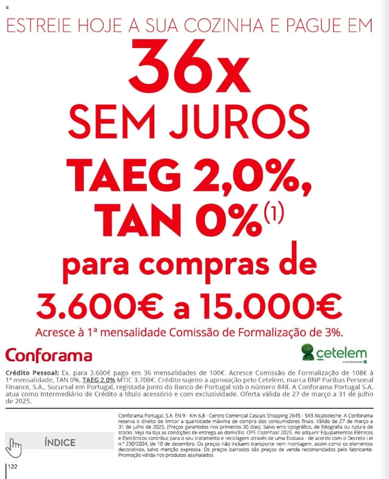 Conforama folheto (2025-03-27 - 2025-07-31)