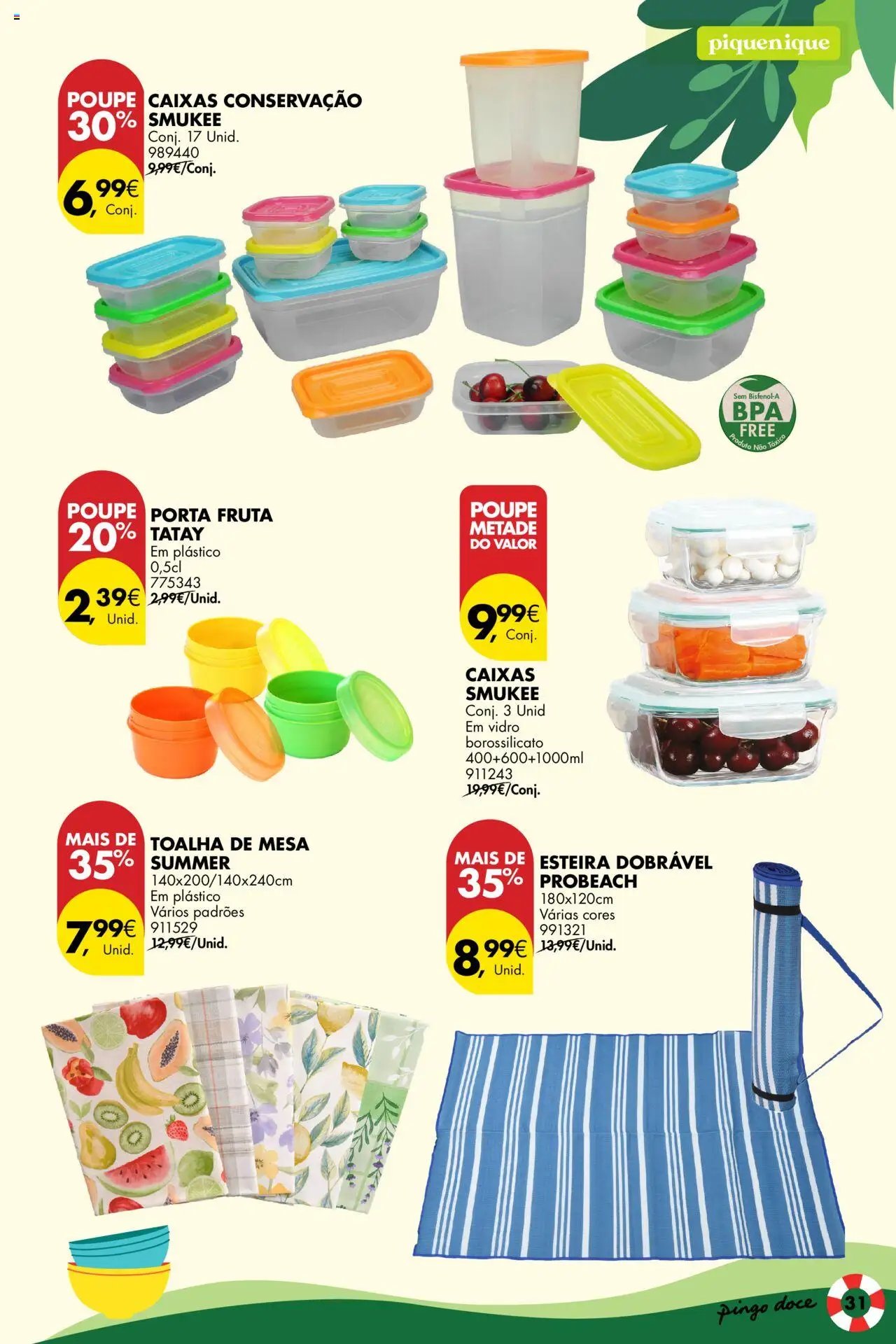 Pingo Doce - Folheto Bazar Verão (2025-07-01 - 2025-07-21)