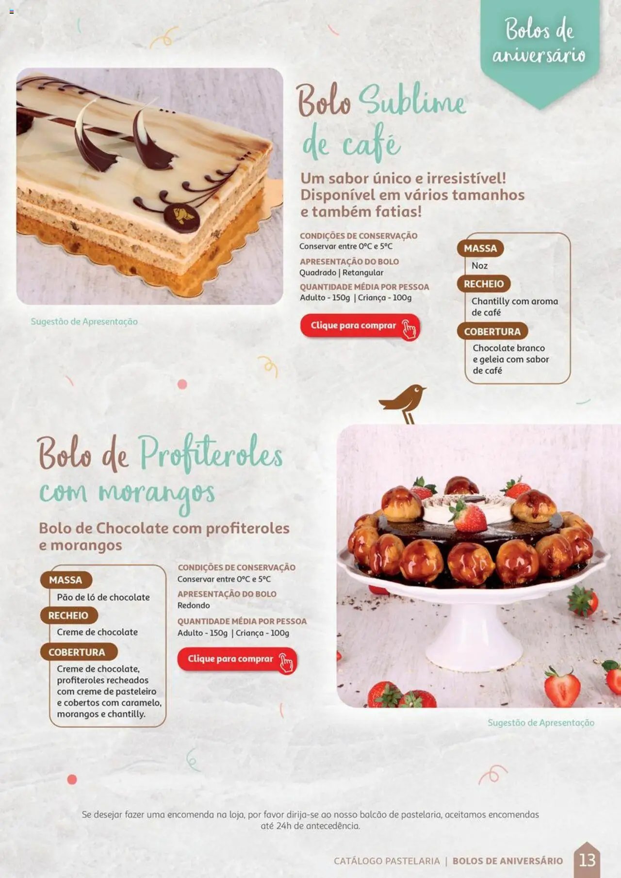 Auchan Catálogo de Pastelaria (2024-04-08 - 2025-12-31)