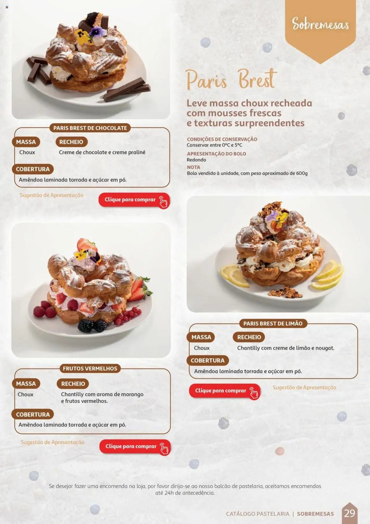 Auchan Catálogo de Pastelaria (2024-04-08 - 2025-12-31)