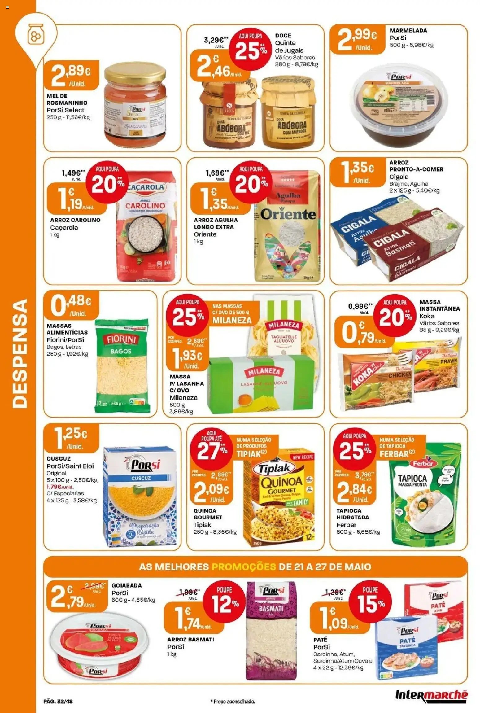 Intermarché - Isto é que são preços BAIXOS! (2026-05-21 - 2026-05-27) | 32