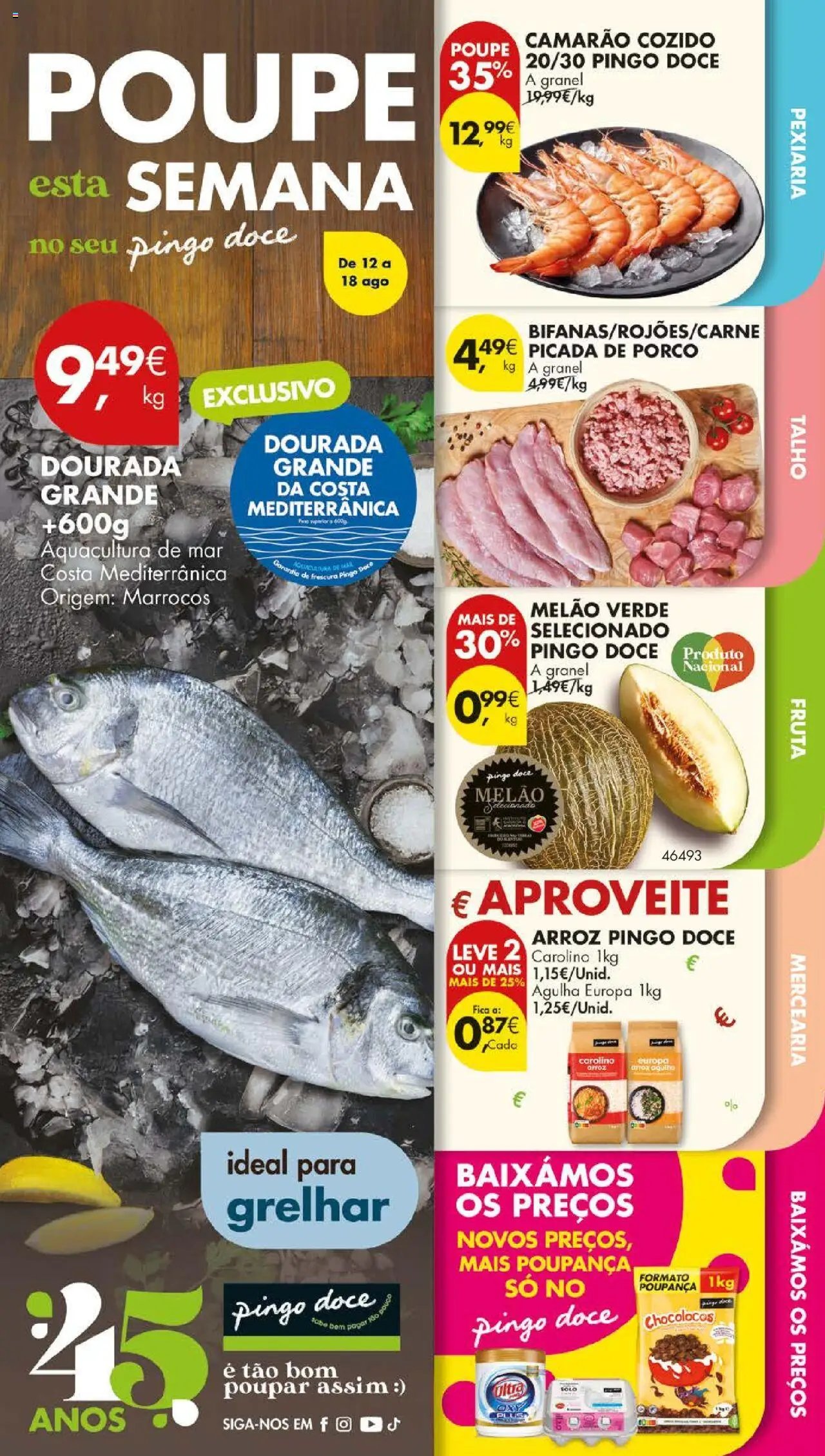 Pingo Doce folheto (2025-08-12 - 2025-08-18) | 1