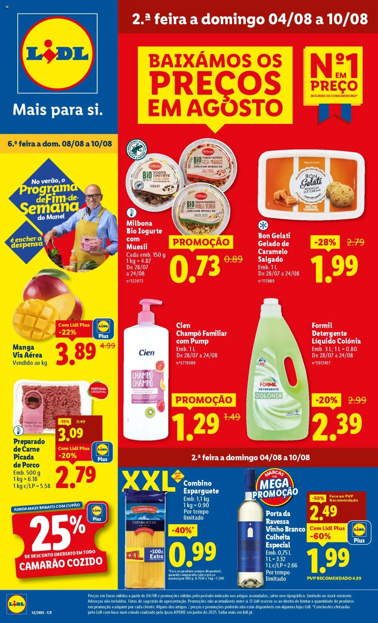 Lidl folheto (2025-08-04 - 2025-08-10) | 1
