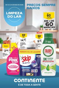 Continente Limpeza do Lar: Preços sempre baixos (2026-05-12 - 2026-05-24)