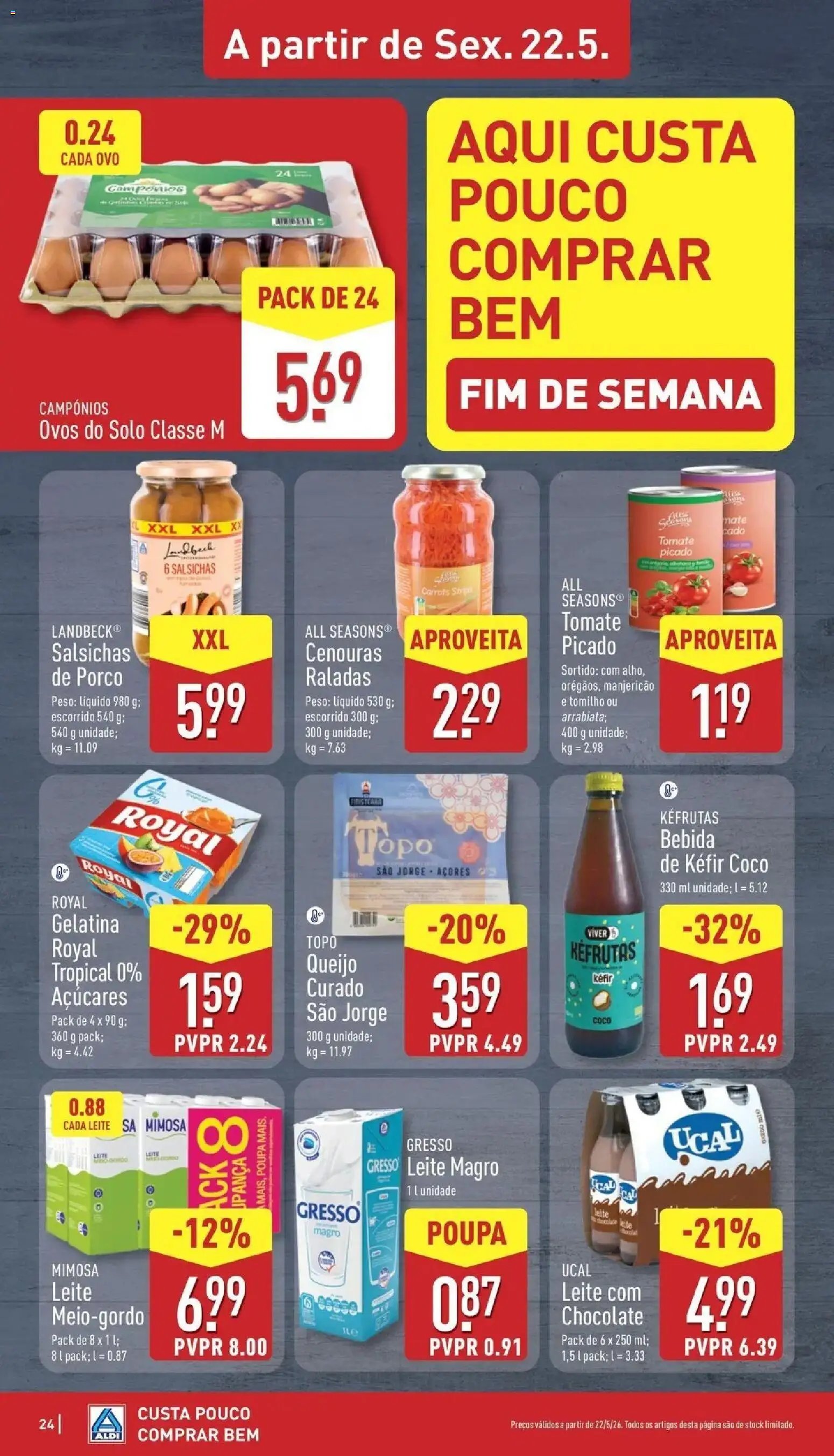 Aldi Folheto Boliqueime (2026-05-18 - 2026-05-24) | 24