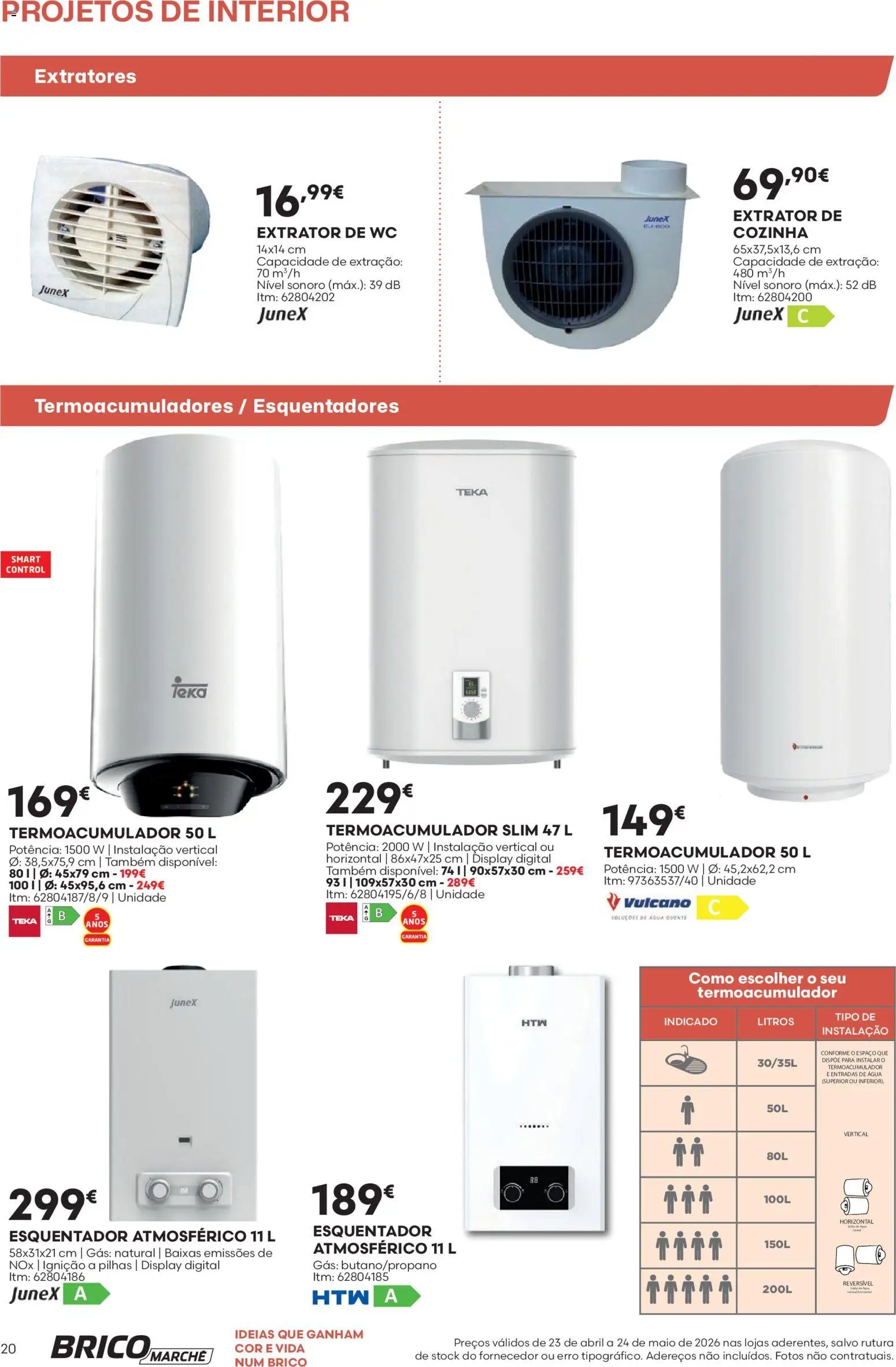 BricoMarché F06 - Folheto Catálogo Projetos de Interior (2026-04-23 - 2026-05-24) | 20