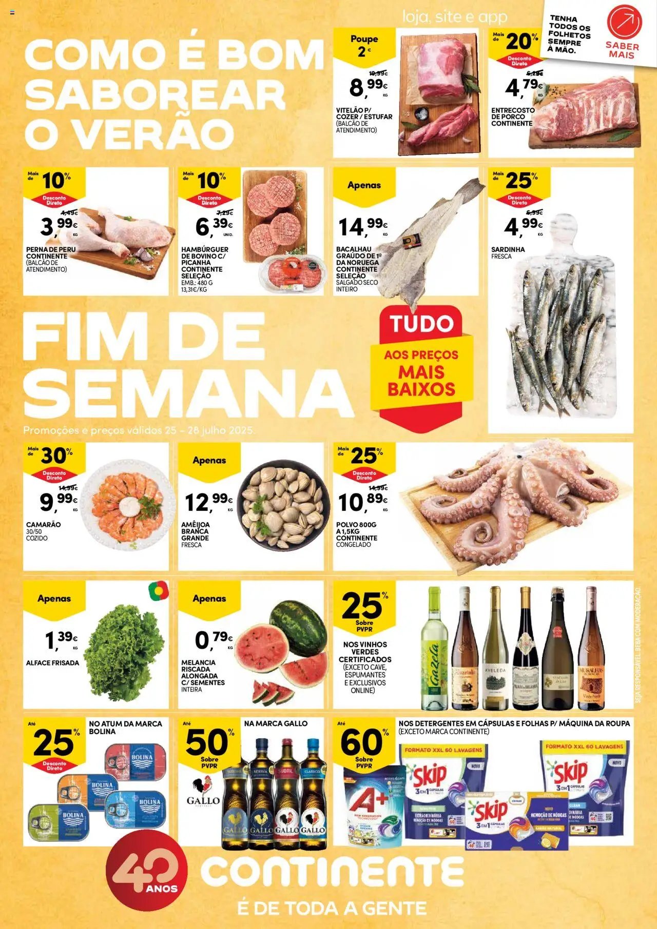 Continente - Fim de Semana (2025-07-25 - 2025-07-28) | 1