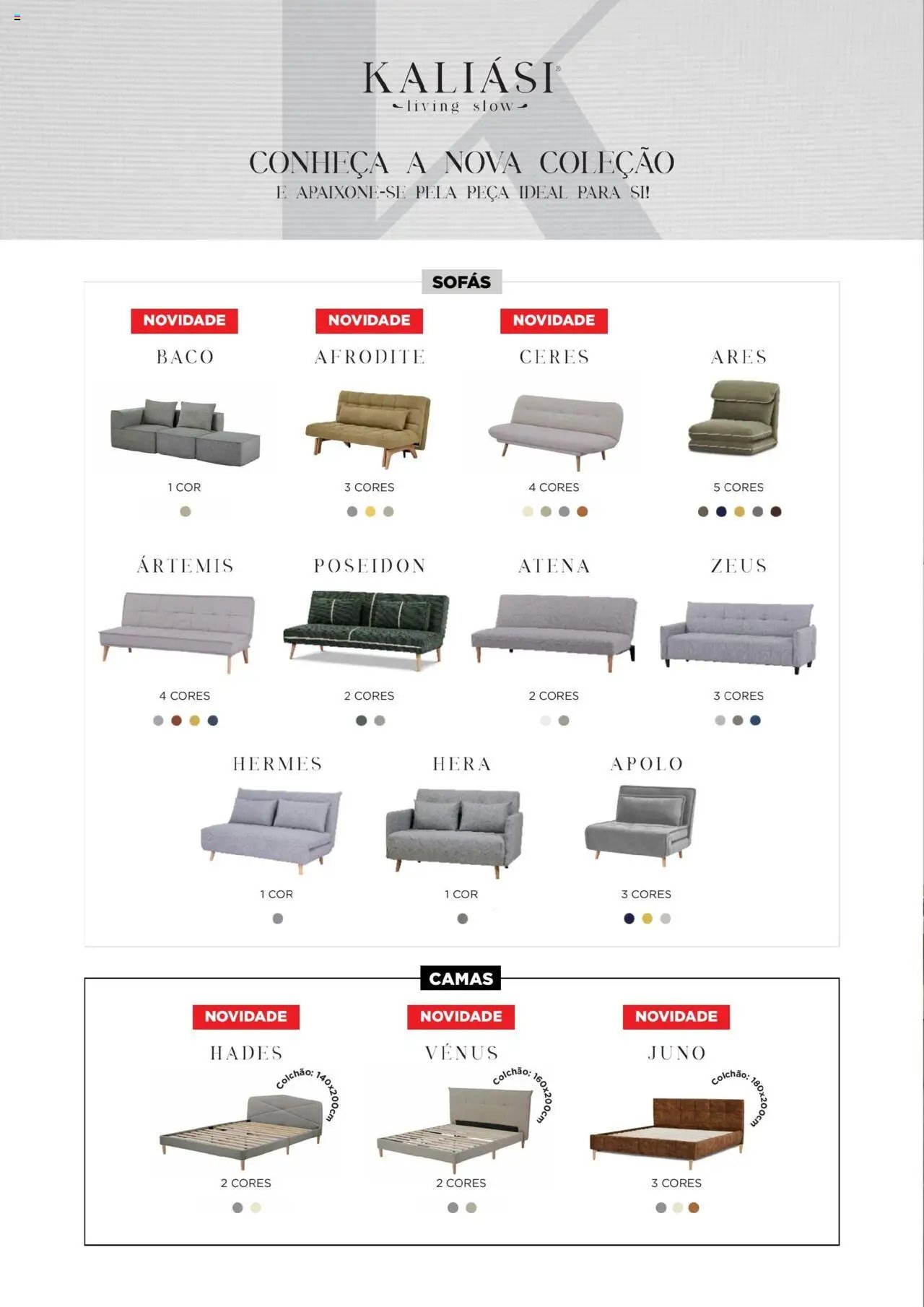 Espaço Casa - Catálogo Kaliási - Sofás Camas (2025-07-21 - 2025-12-31) | 2