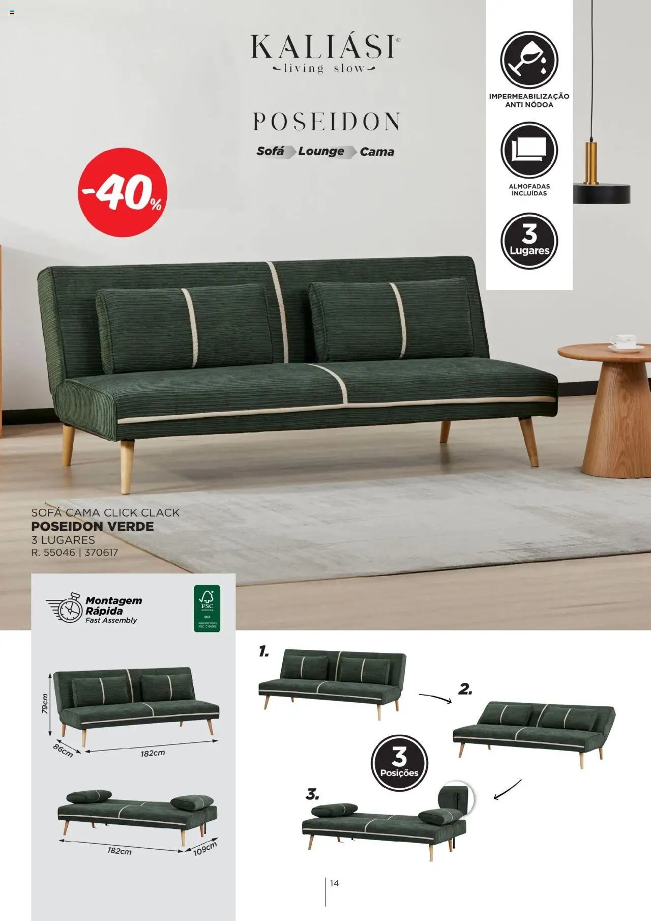 Espaço Casa - Catálogo Kaliási - Sofás Camas (2025-07-21 - 2025-12-31) | 14