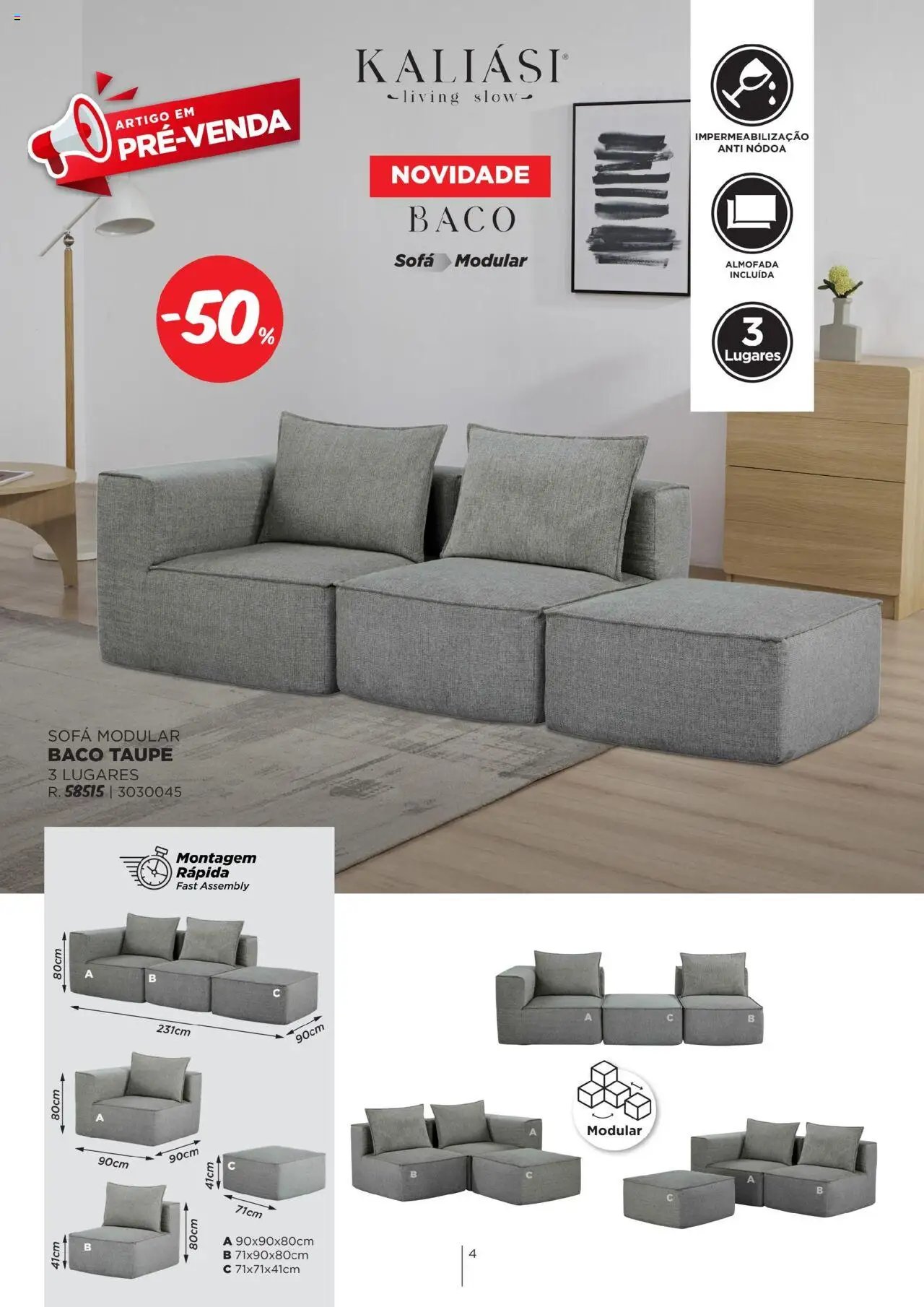 Espaço Casa - Catálogo Kaliási - Sofás Camas (2025-07-21 - 2025-12-31) | 4