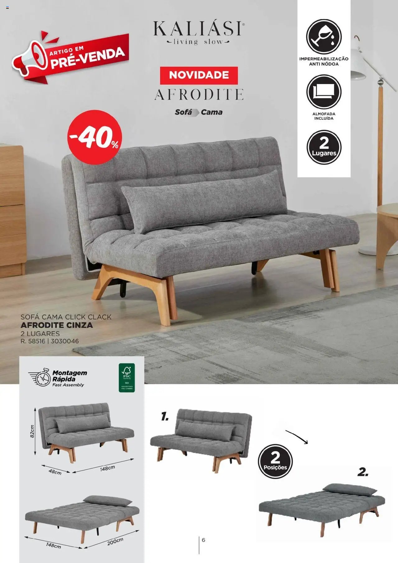 Espaço Casa - Catálogo Kaliási - Sofás Camas (2025-07-21 - 2025-12-31) | 6