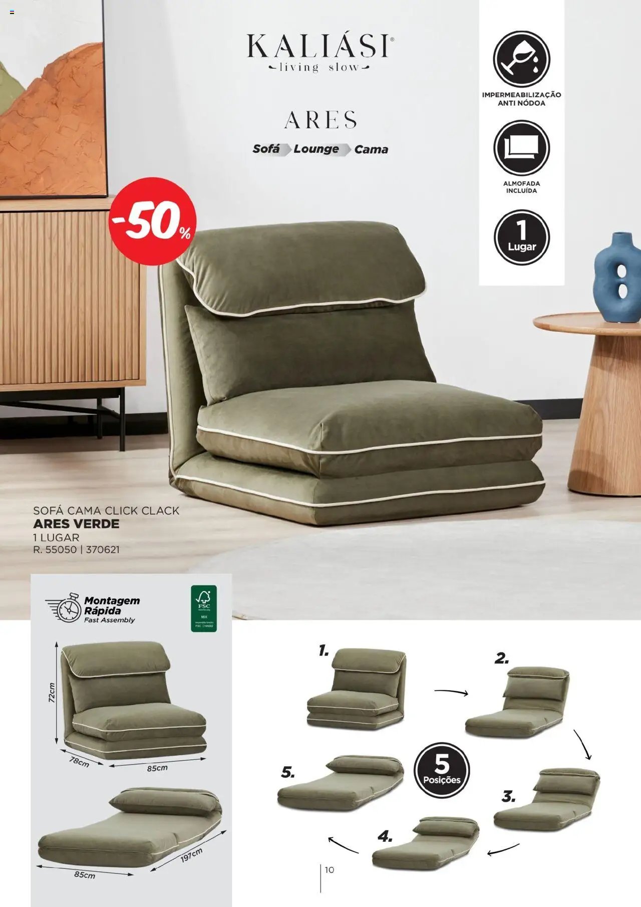 Espaço Casa - Catálogo Kaliási - Sofás Camas (2025-07-21 - 2025-12-31) | 10
