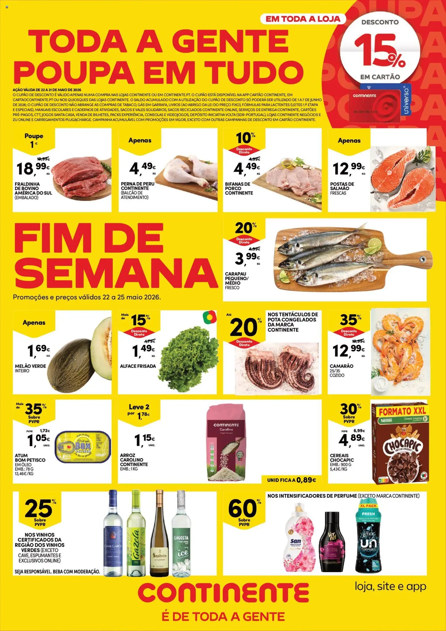 Continente Fim de Semana à Continente (2026-05-22 - 2026-05-25) | 1