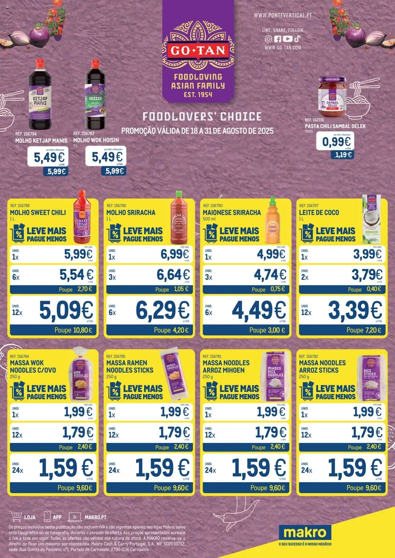 Makro Monofolha Go Tan (2025-08-18 - 2025-08-31) | 1