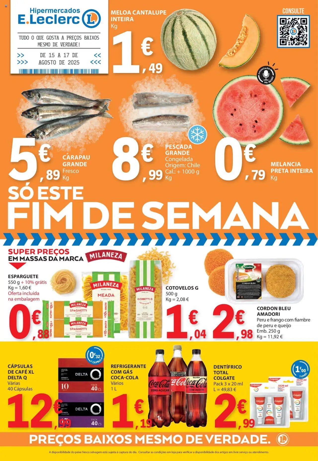 E.Leclerc Catálogo Fim de Semana (2025-08-15 - 2025-08-17) | 1