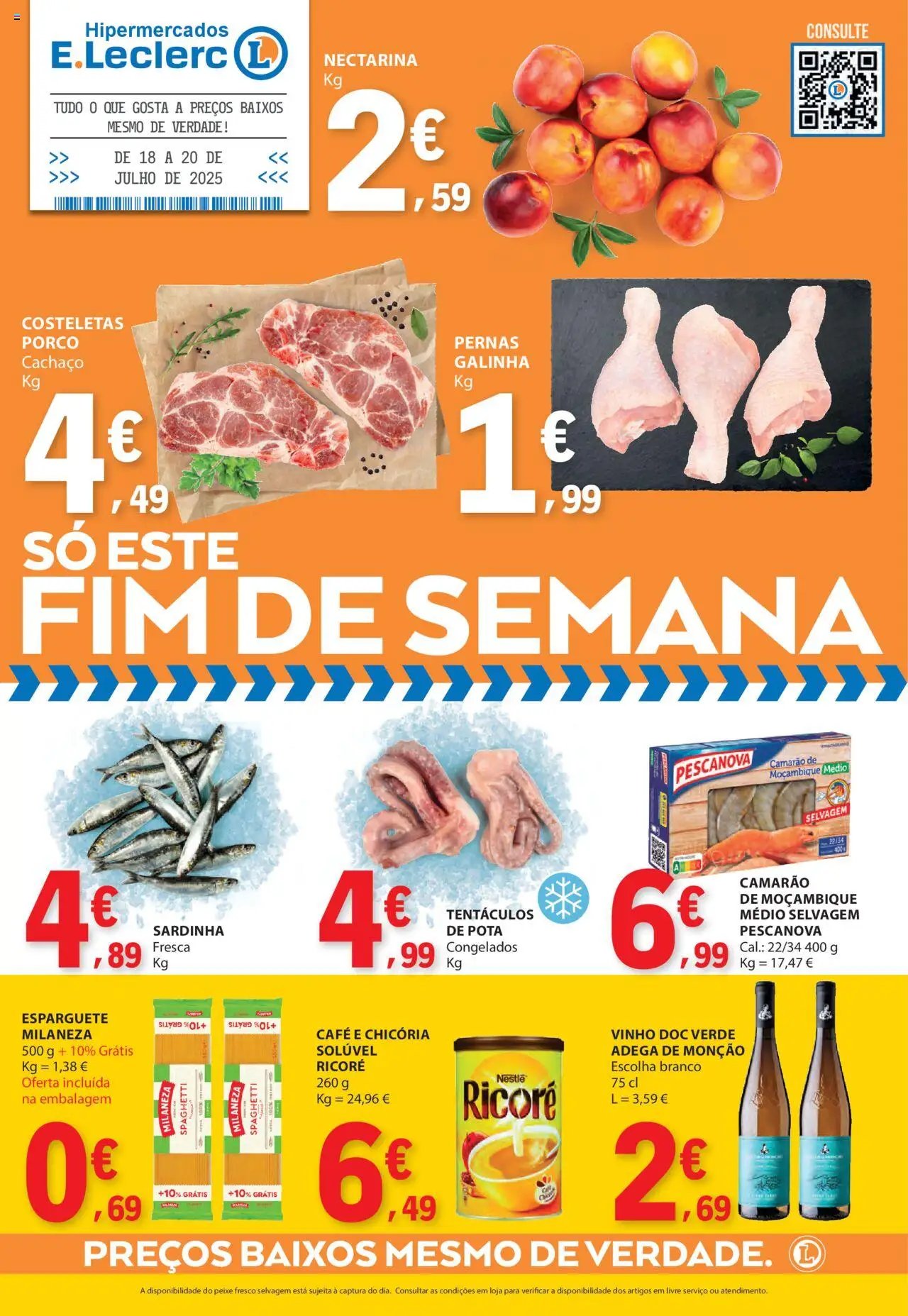 E.Leclerc Catálogo Fim de Semana (2025-07-18 - 2025-07-20) | 1