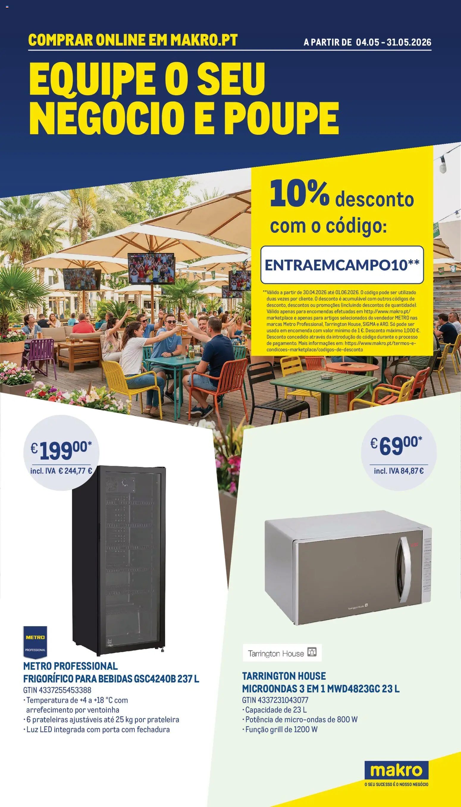 Makro Equipe o seu negócio e poupe (2026-05-04 - 2026-05-31) | 1