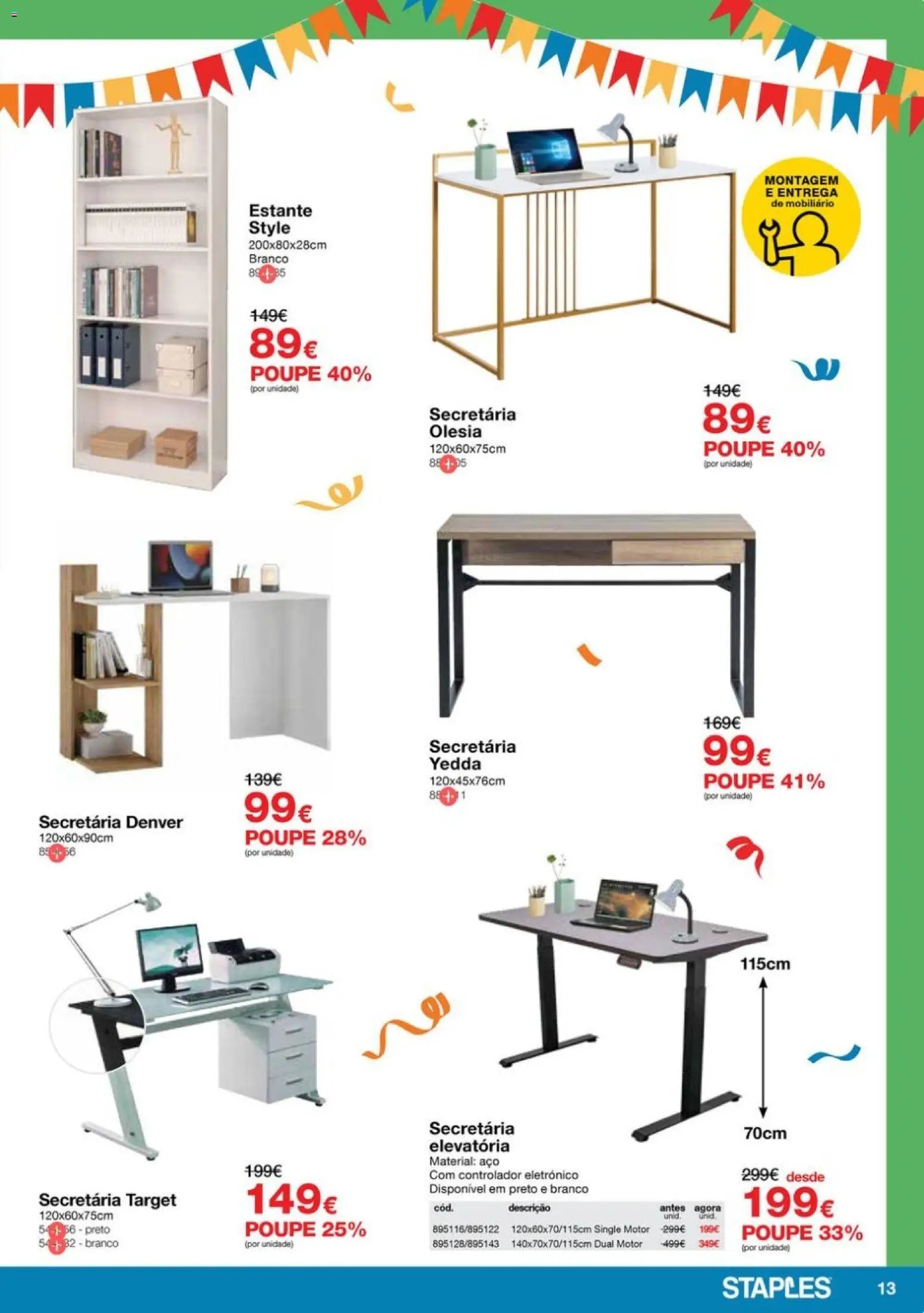 Staples Arraial das Cadeiras e Mobiliário (2026-05-04 - 2026-05-28) | 13