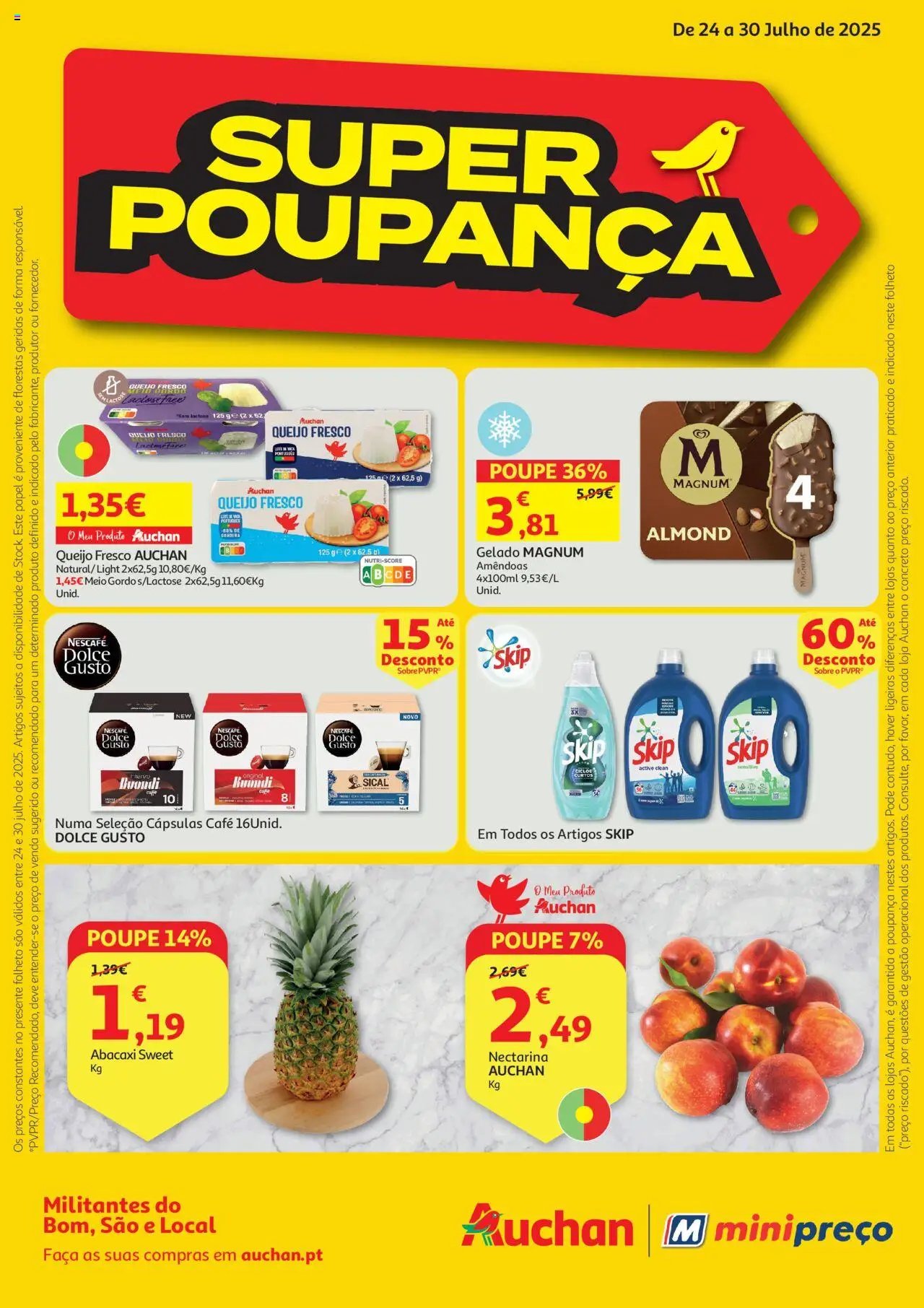 Auchan folheto (2025-07-24 - 2025-07-30) | 1