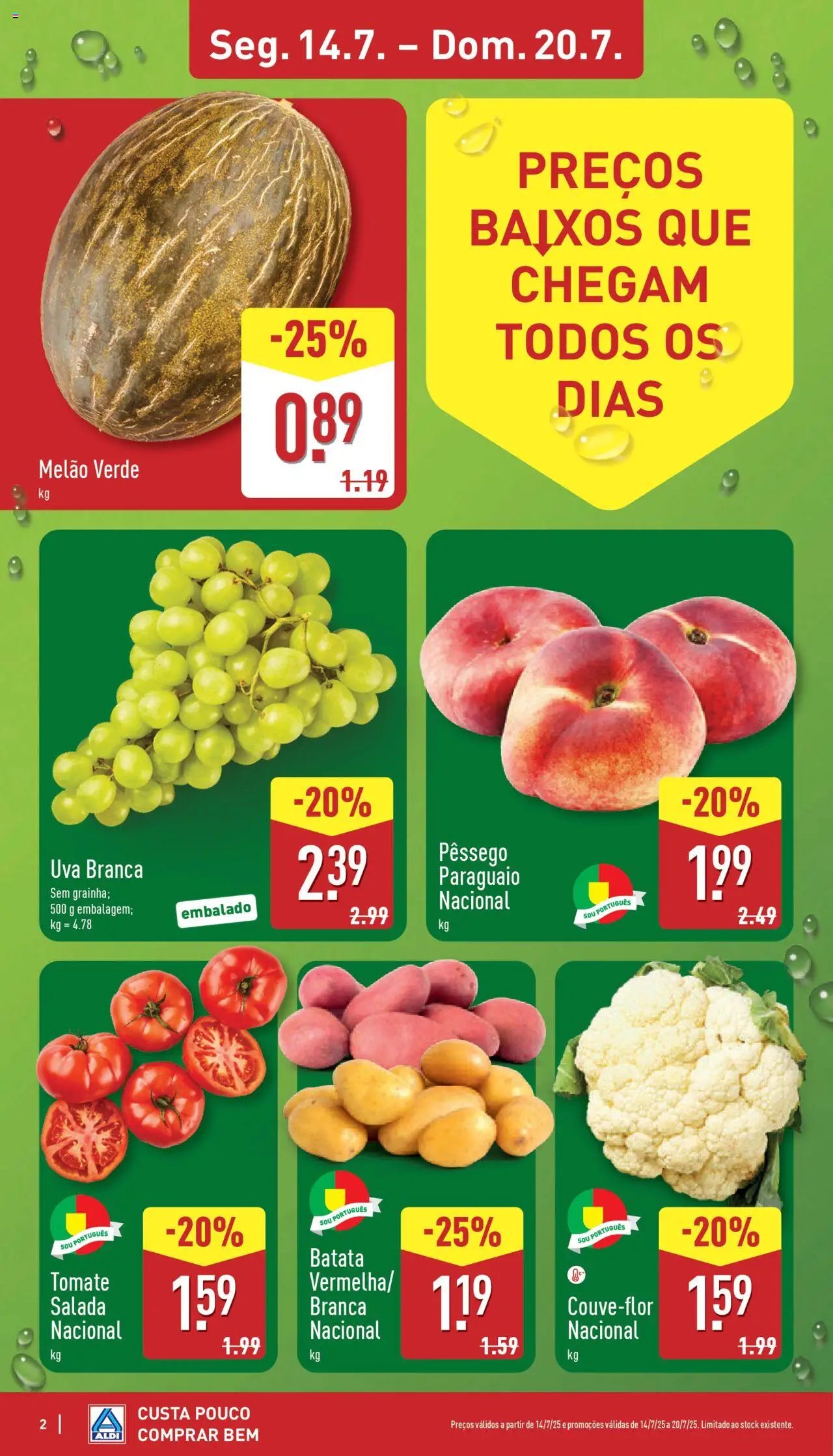 Aldi folheto (2025-07-14 - 2025-07-20)