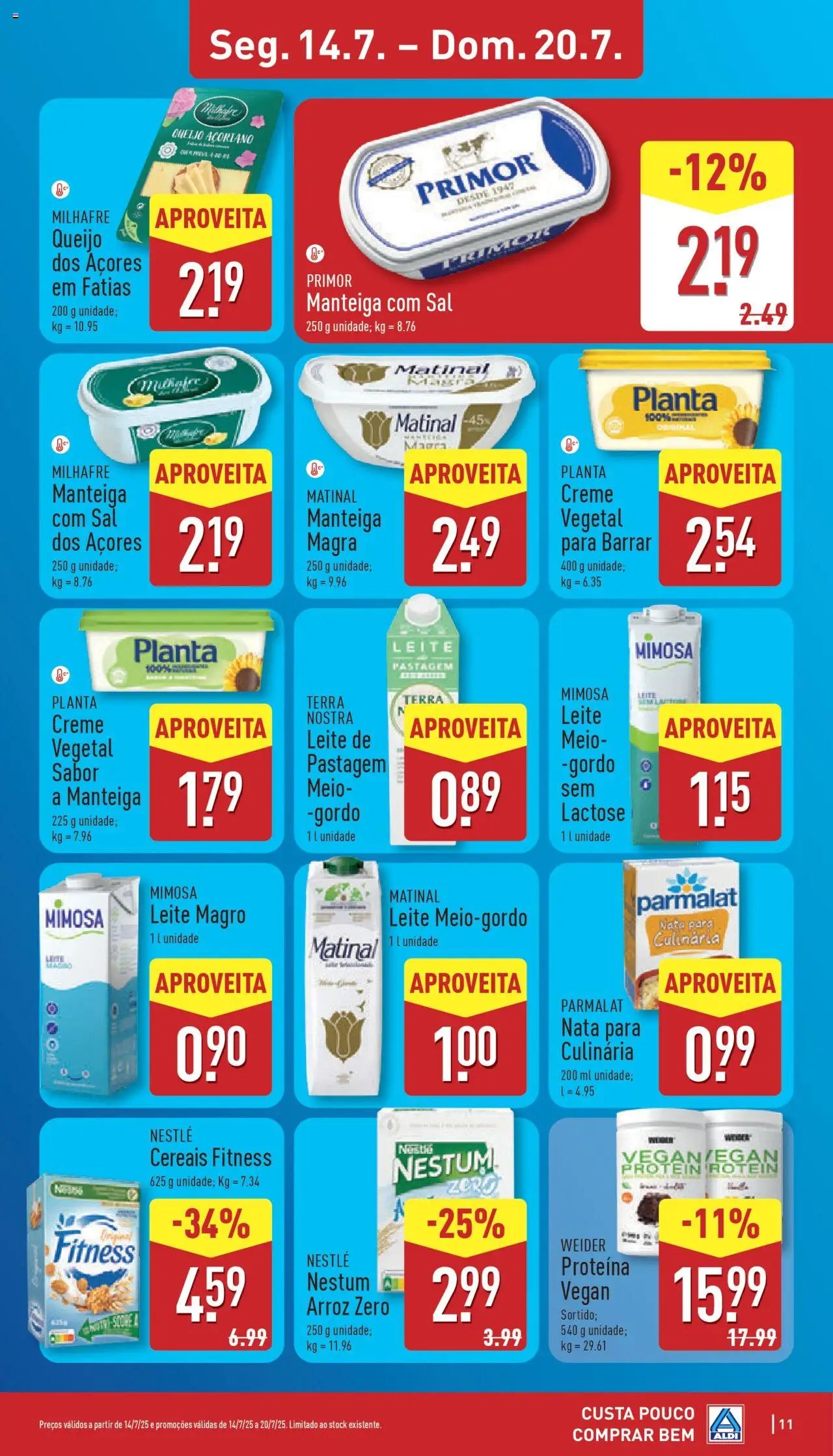 Aldi folheto (2025-07-14 - 2025-07-20)