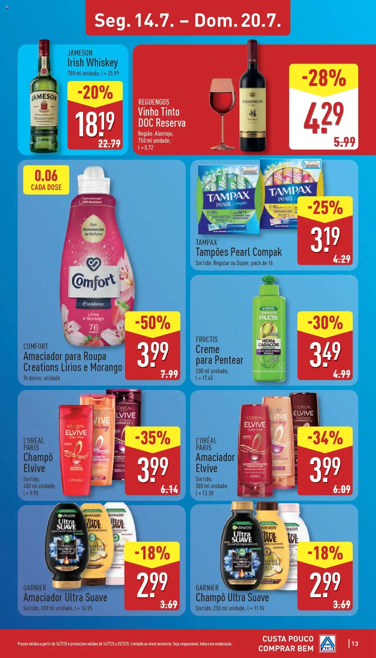 Aldi folheto (2025-07-14 - 2025-07-20)