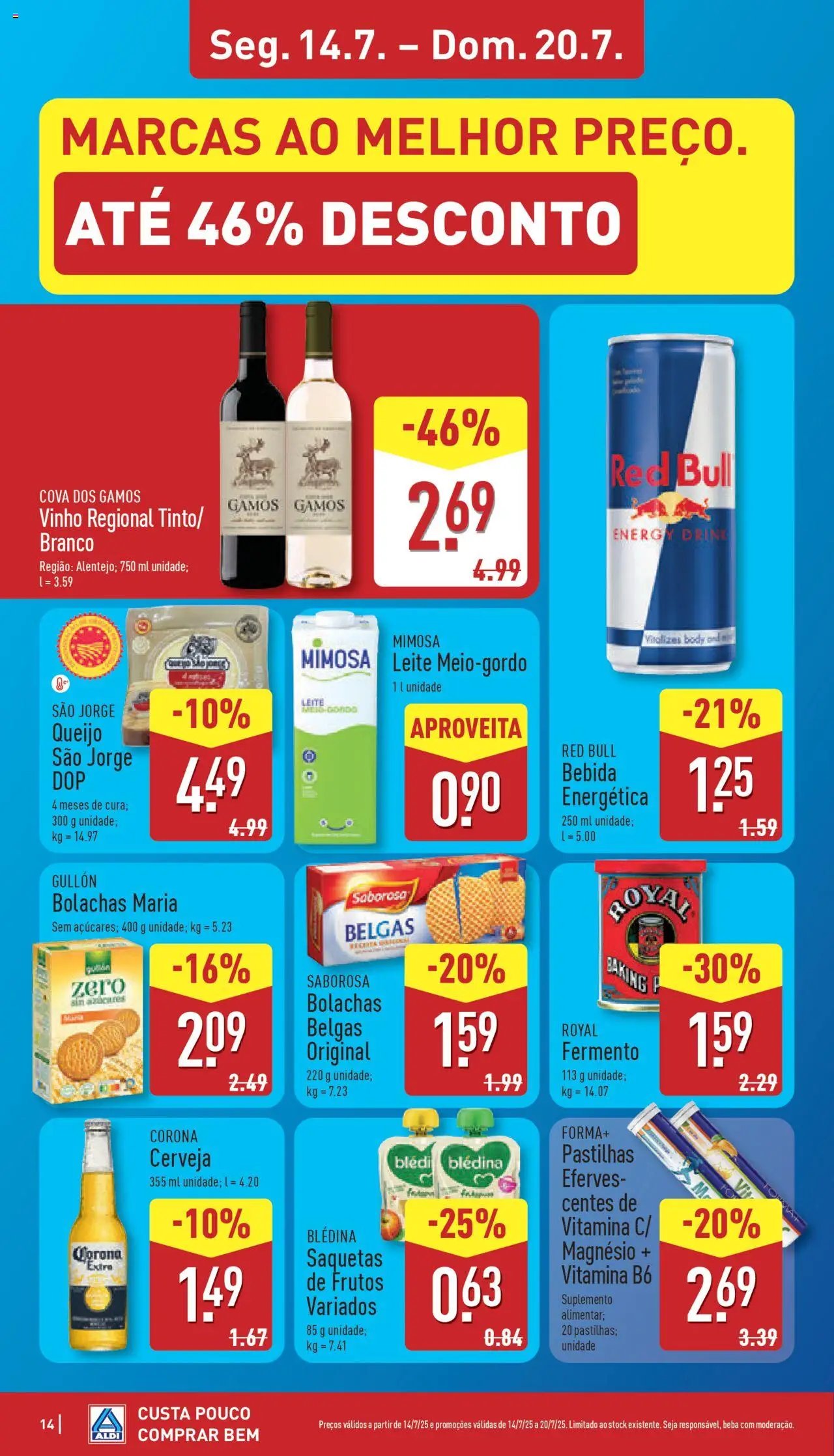 Aldi folheto (2025-07-14 - 2025-07-20)