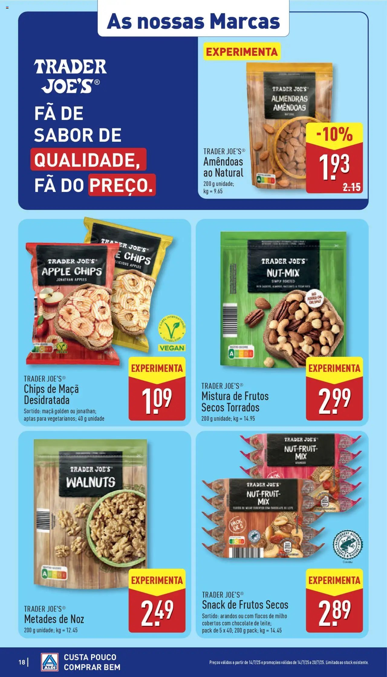 Aldi folheto (2025-07-14 - 2025-07-20)
