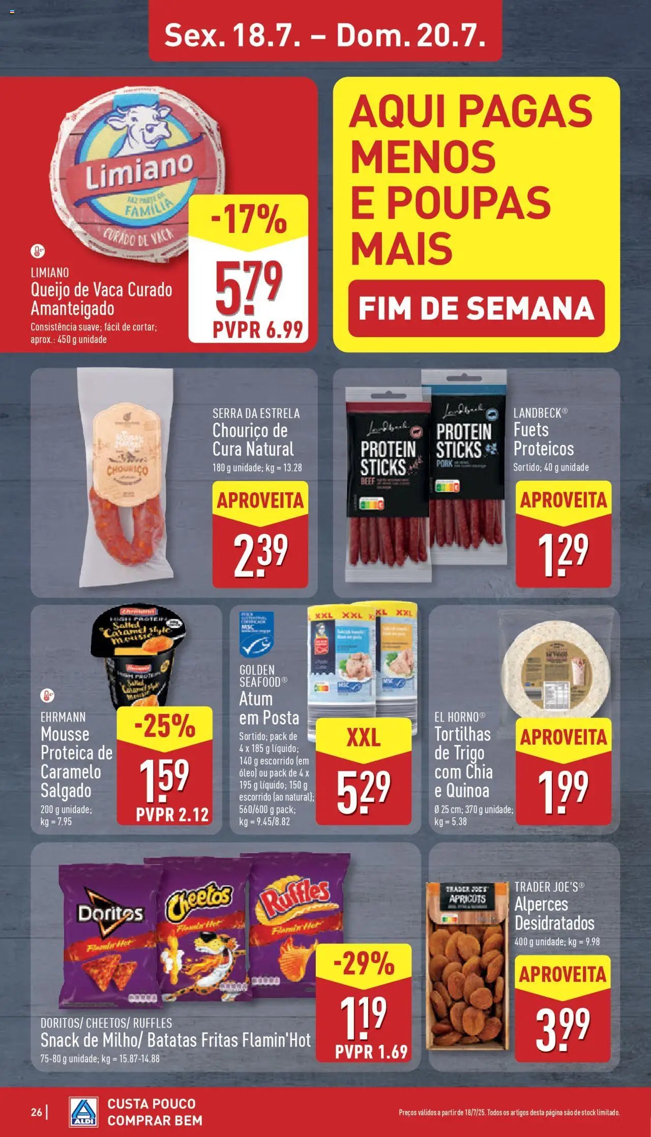 Aldi folheto (2025-07-14 - 2025-07-20)