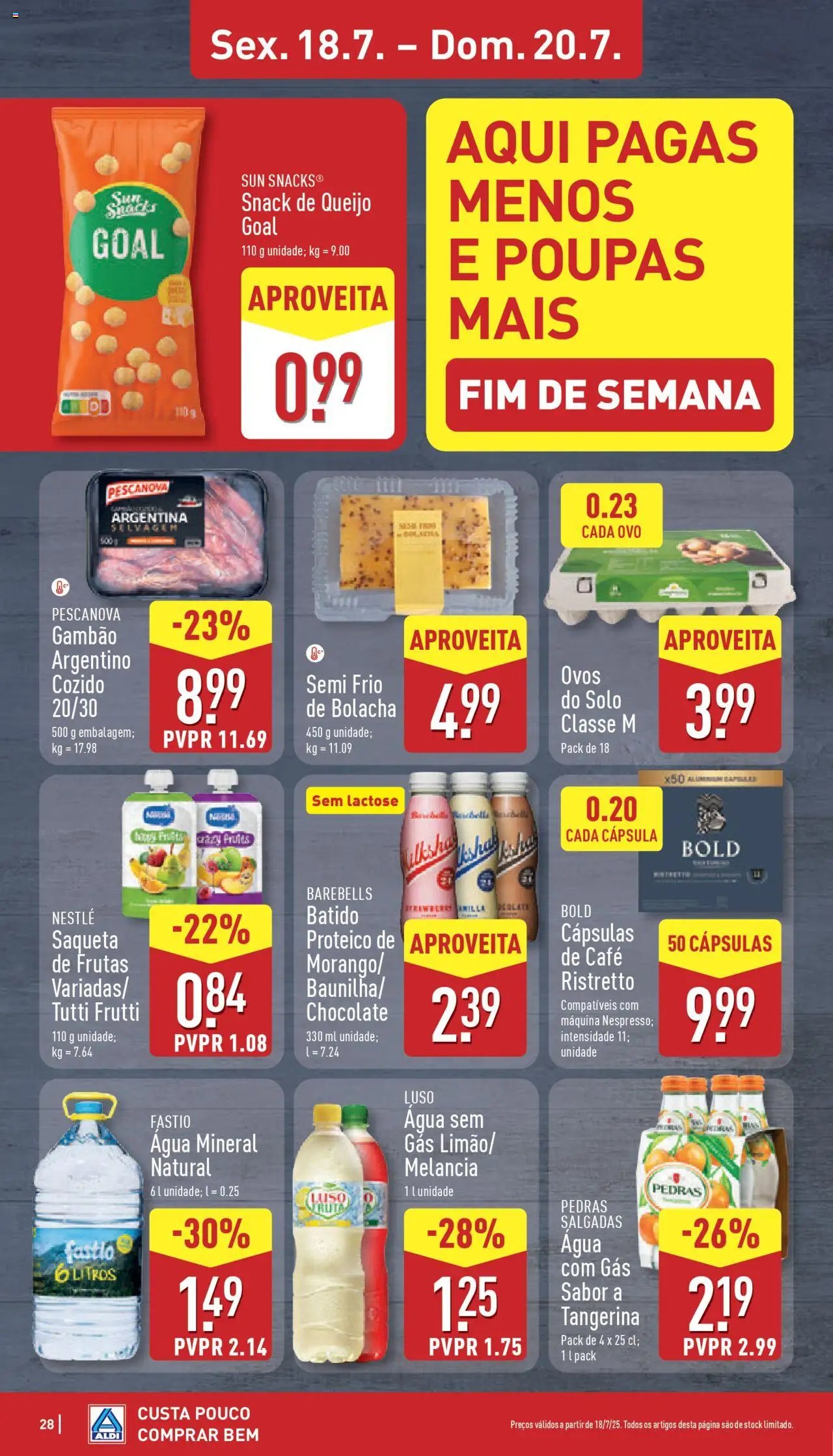 Aldi folheto (2025-07-14 - 2025-07-20)